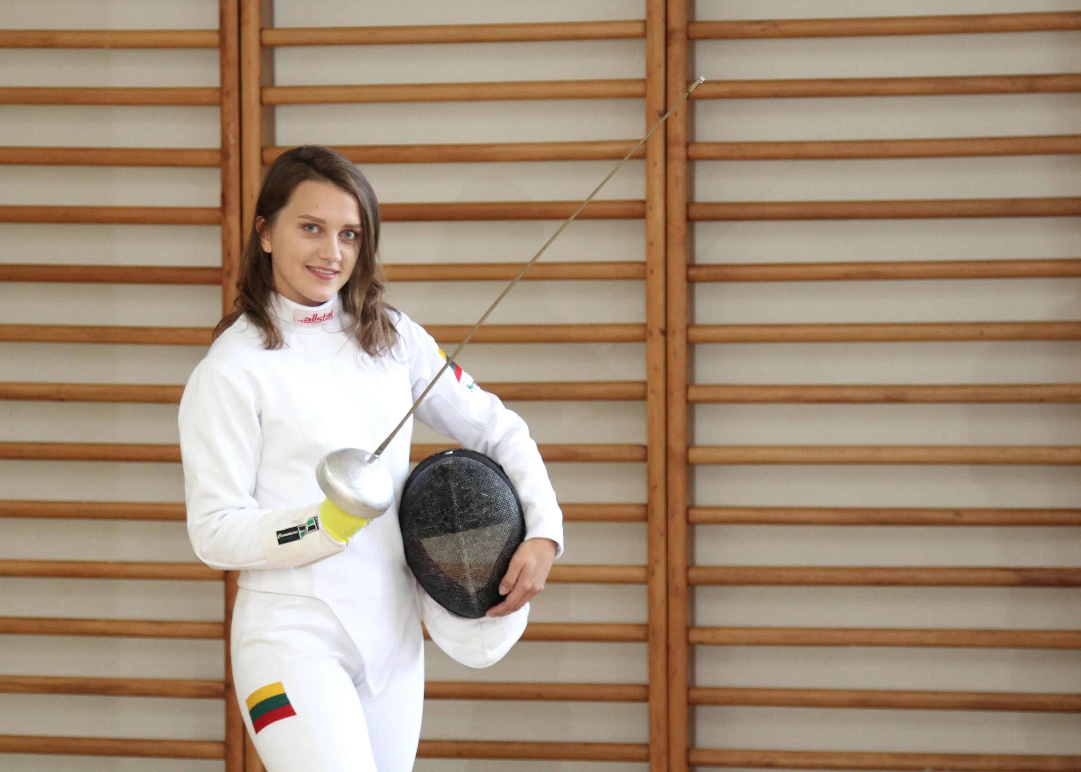 Fechtuotoja Viktė Ažukaitė