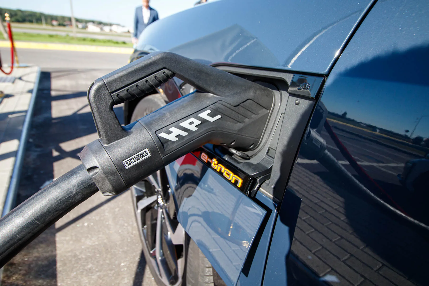 „Ionity“ elektromobilių įkrovimo stotelė Garliavoje