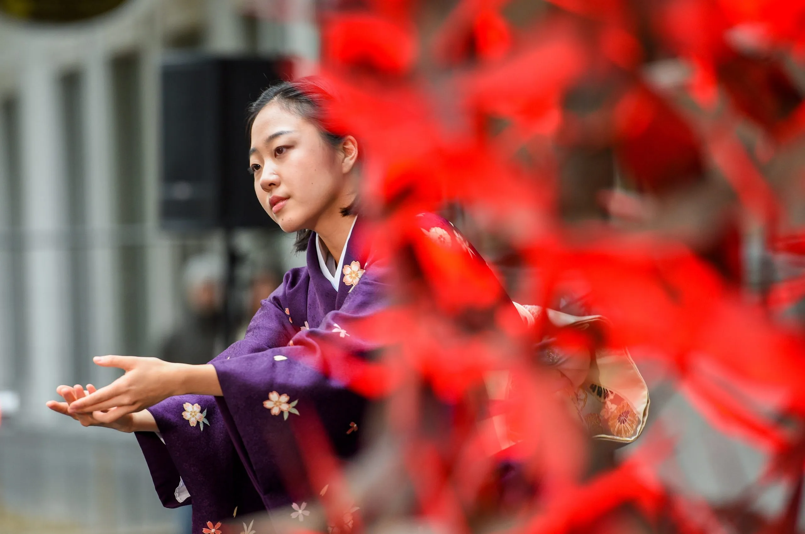 Č. Sugiharai skirtos skulptūros atidengimas