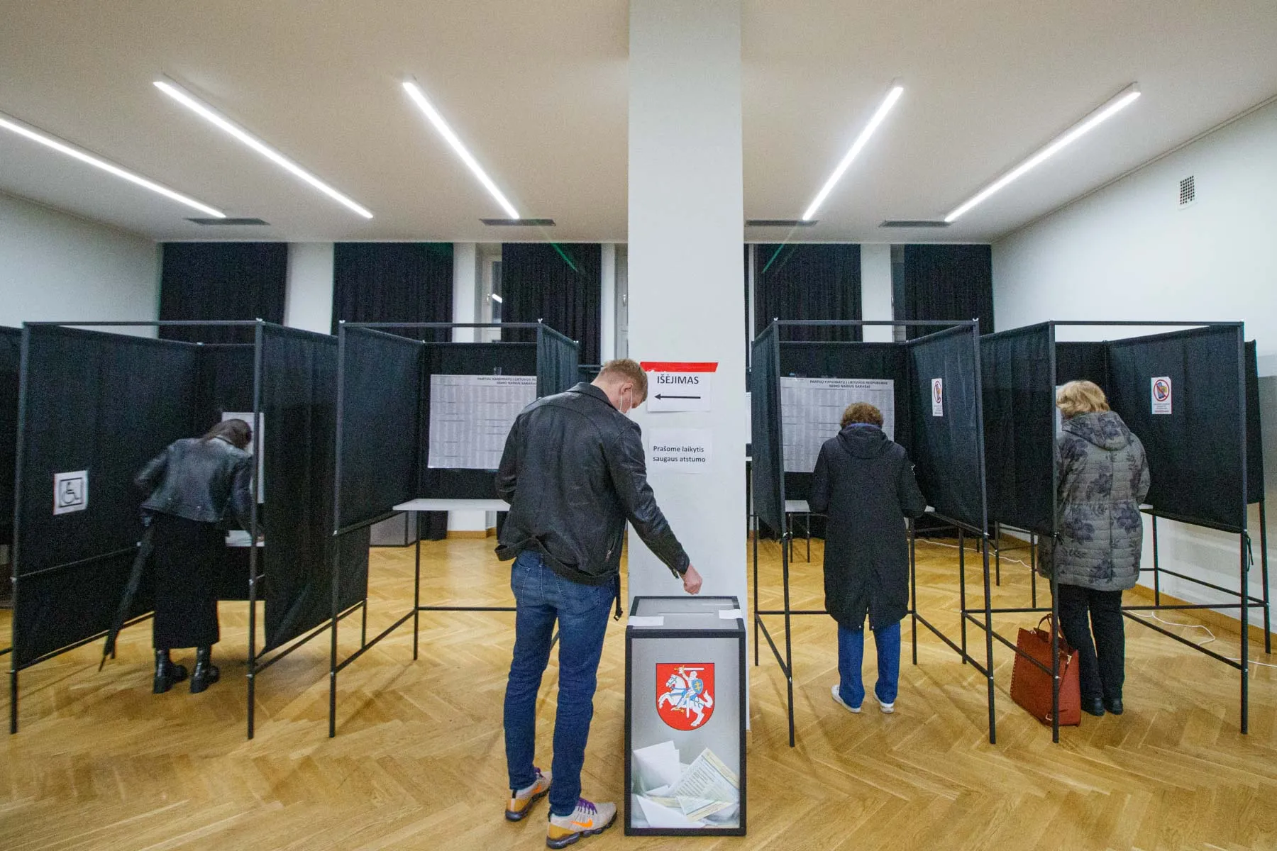 Balsavimas rinkimų dieną