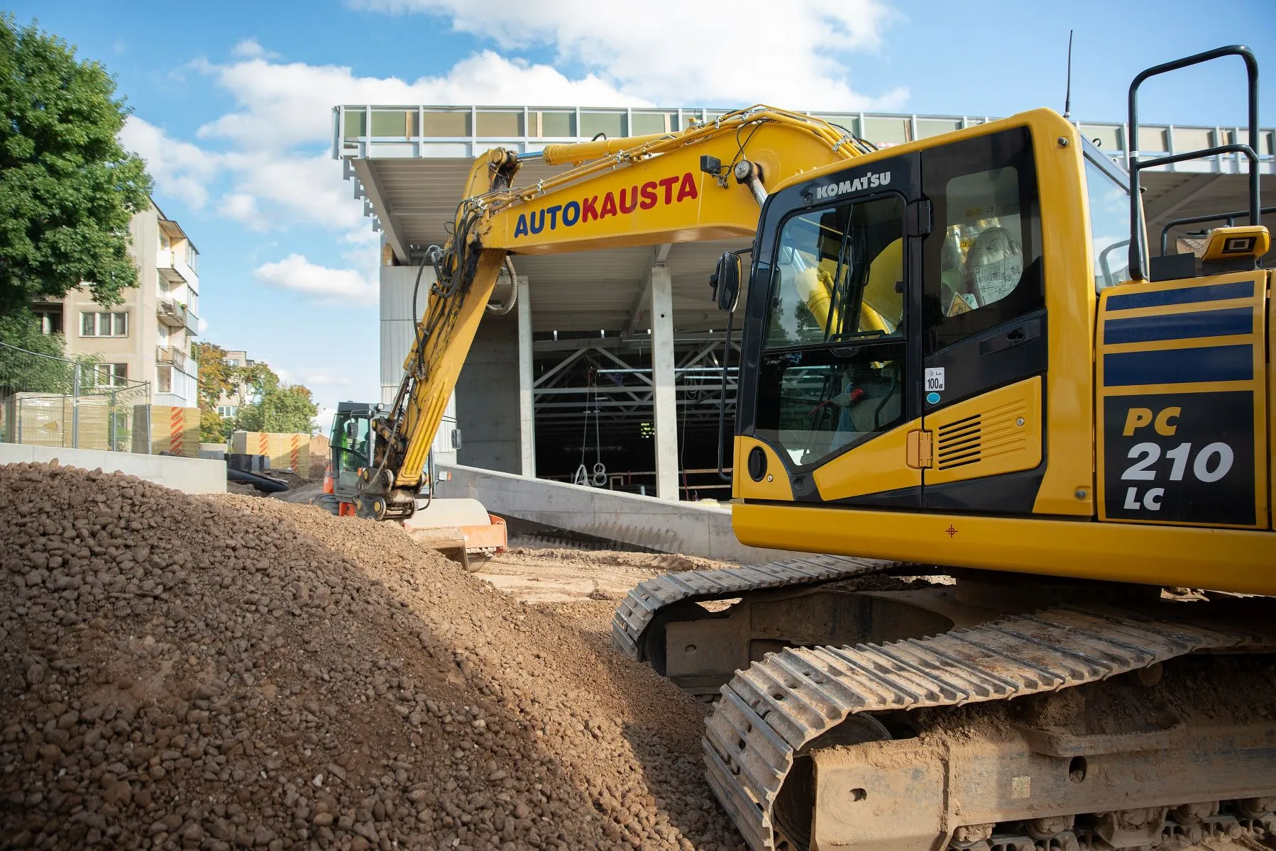 Naujos ledo arenos statybos