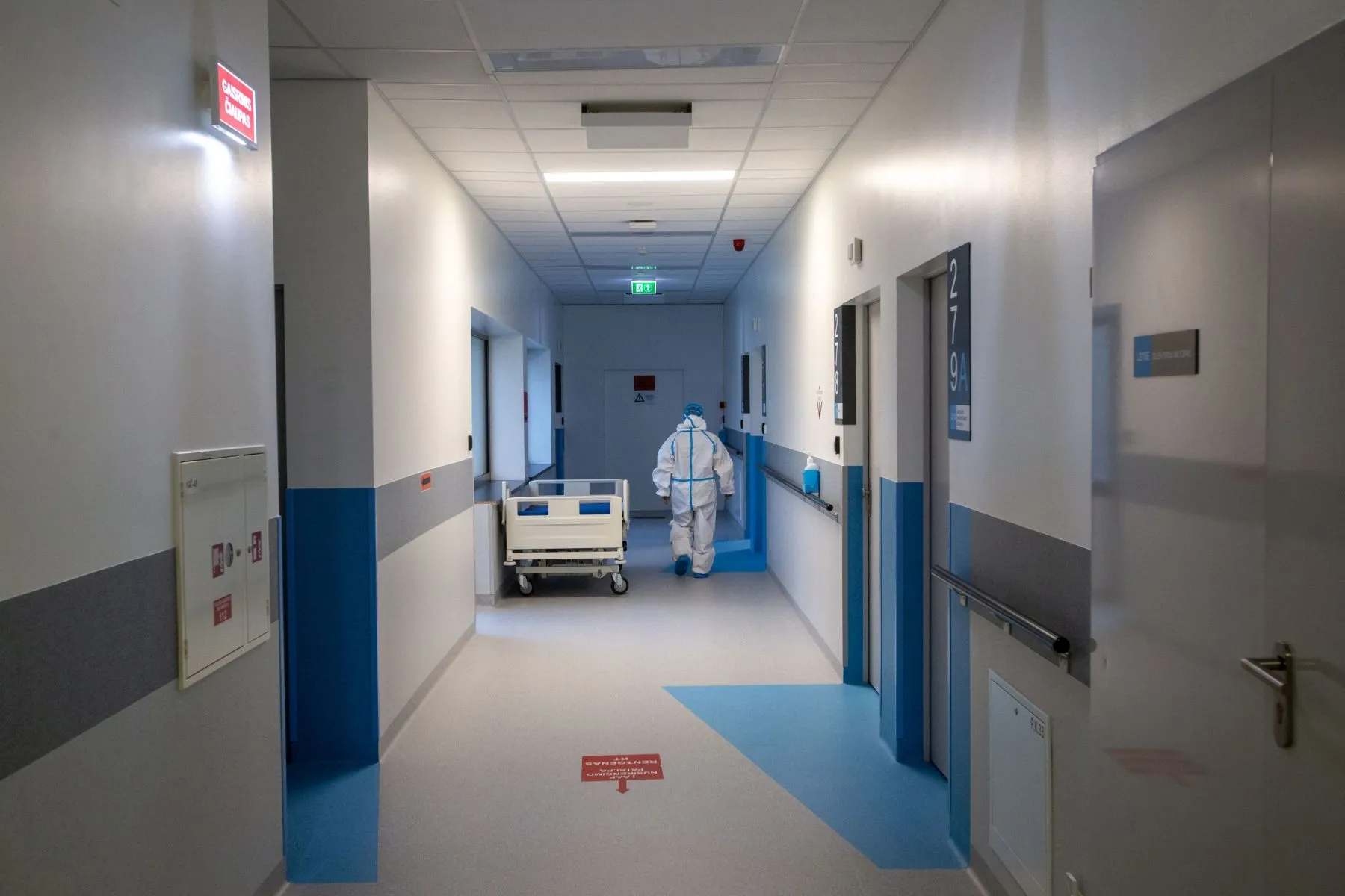 Koronaviruso pacientai VUL Santaros klinikose