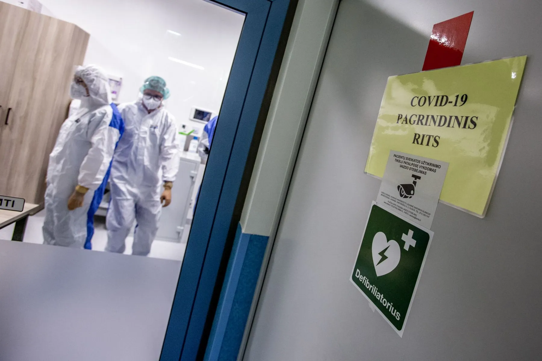 Koronaviruso pacientai VUL Santaros klinikose