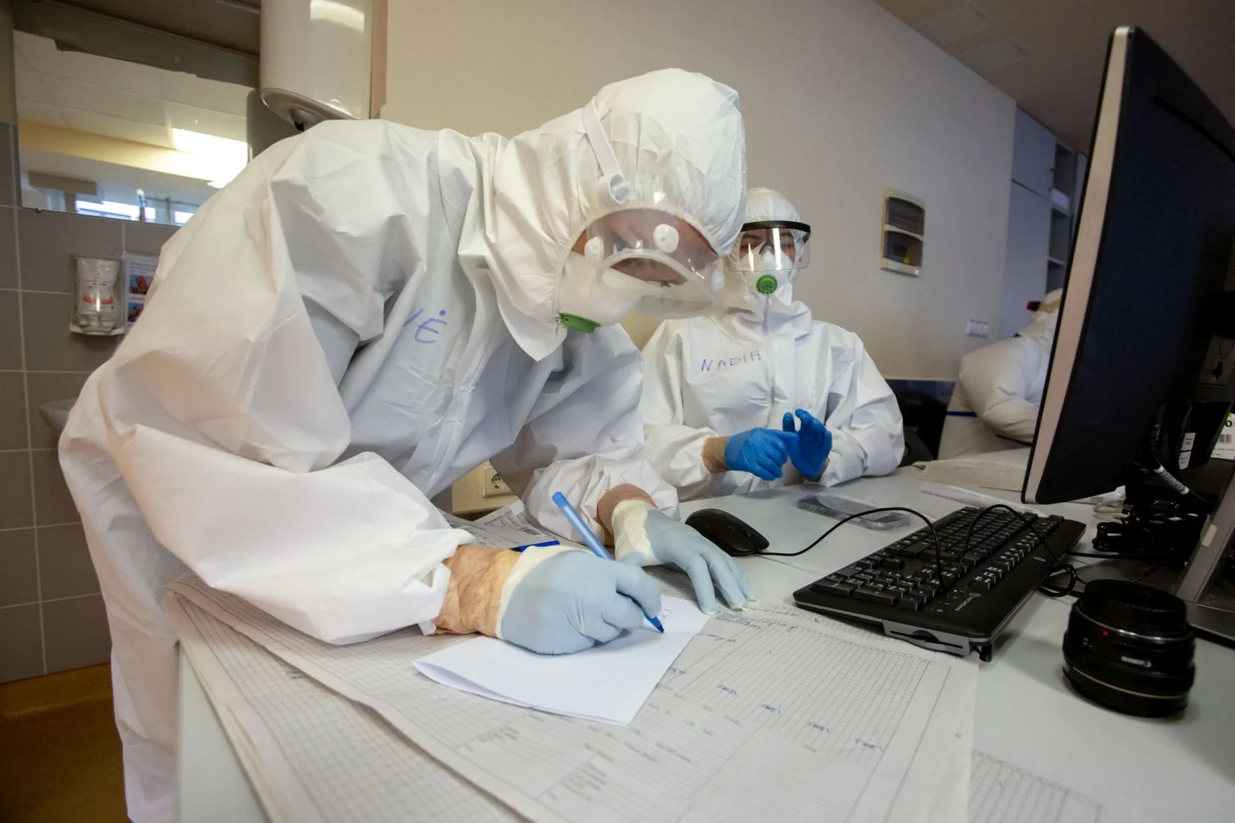 Koronaviruso pacientai VUL Santaros klinikose