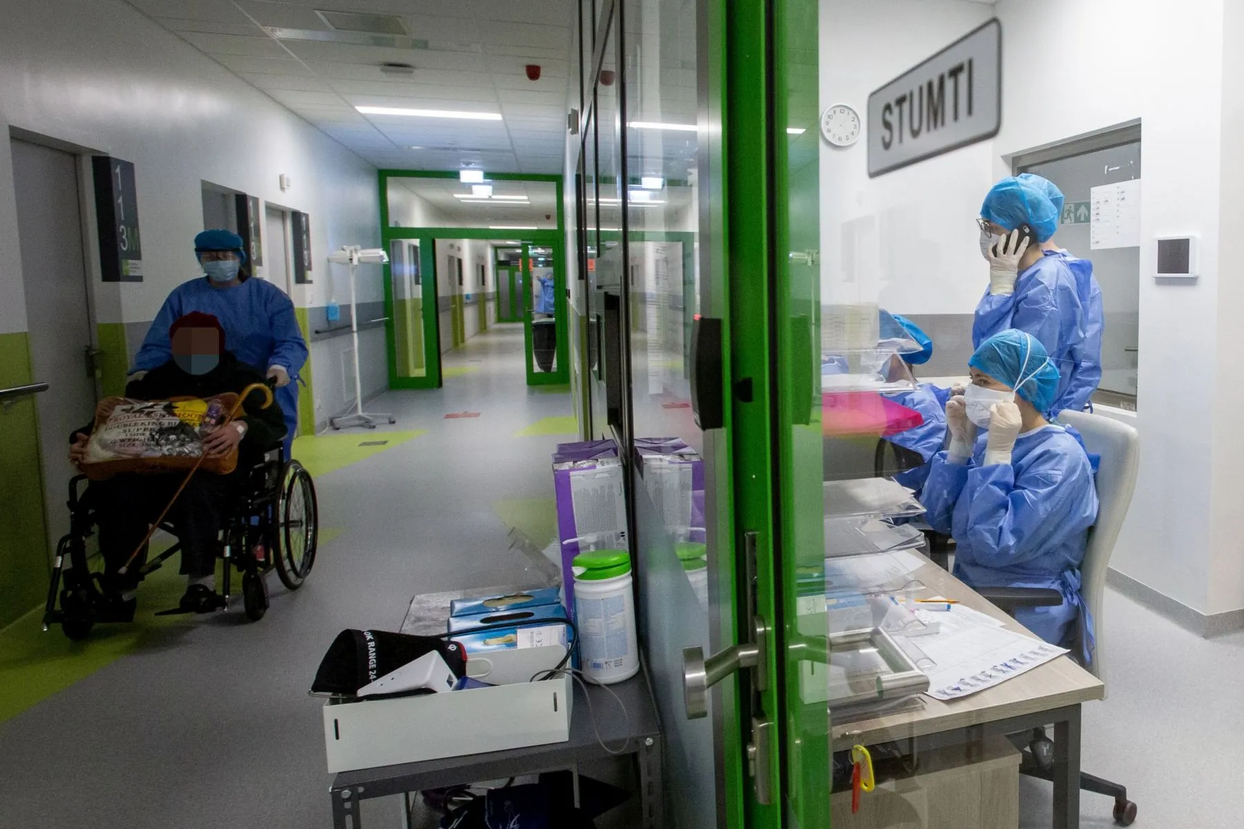 Koronaviruso pacientai VUL Santaros klinikose