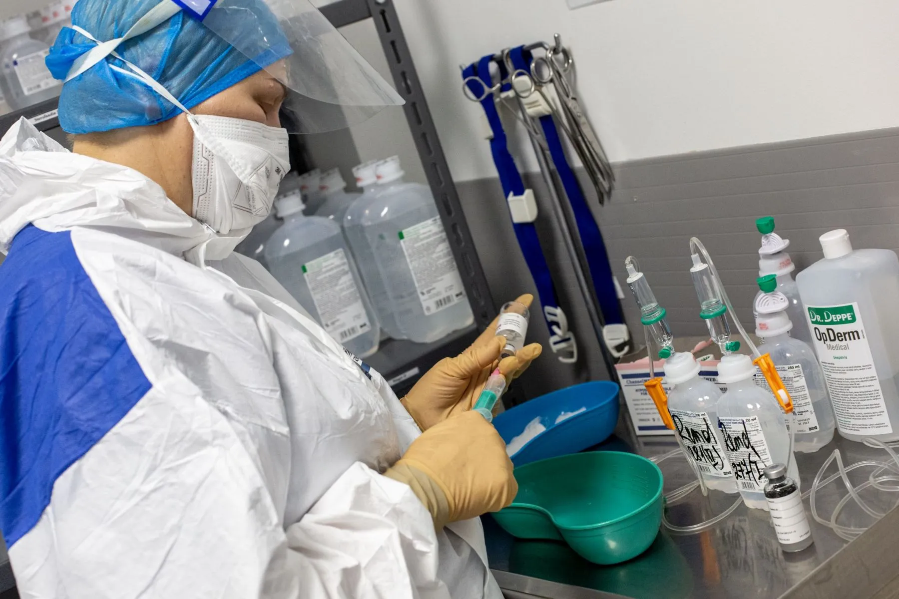 ligoninė, koronavirusas