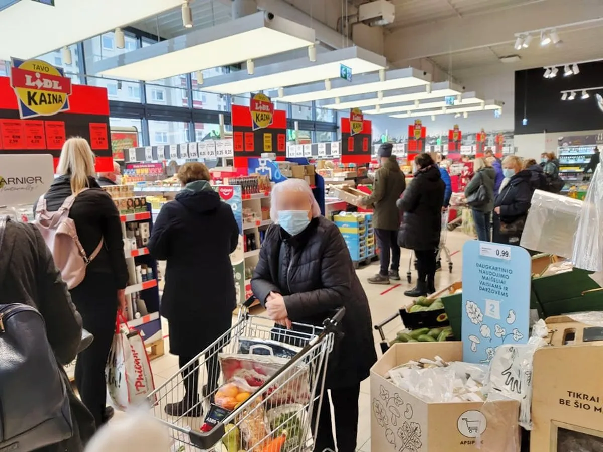 Saugus atstumas „Lidl“