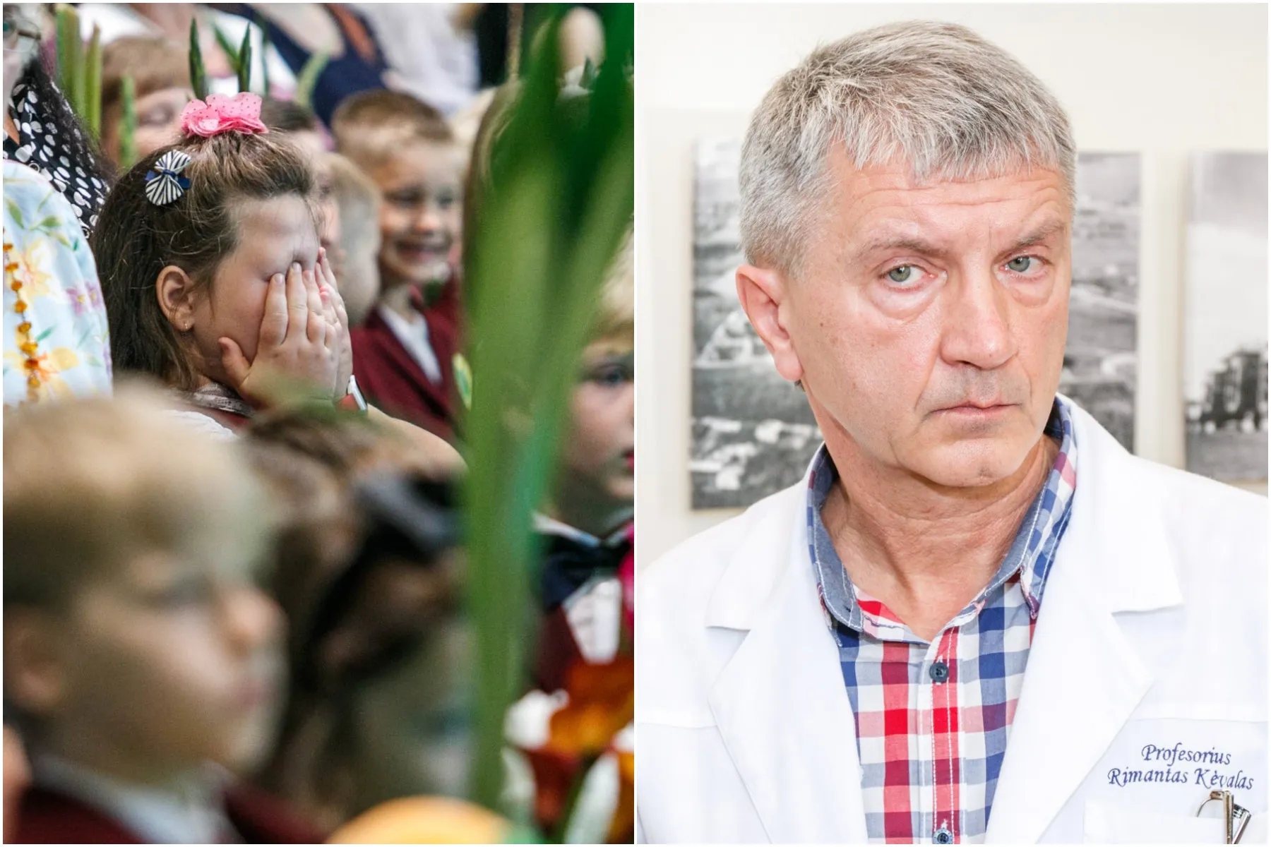 Vaikai, Rimantas Kėvalas, mokykla