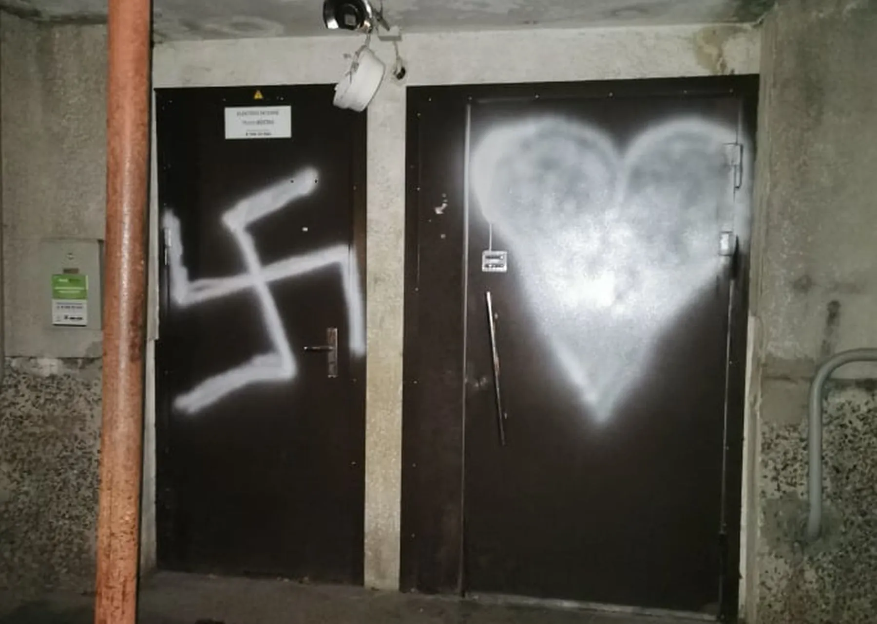 Svastika Dainavos rajone