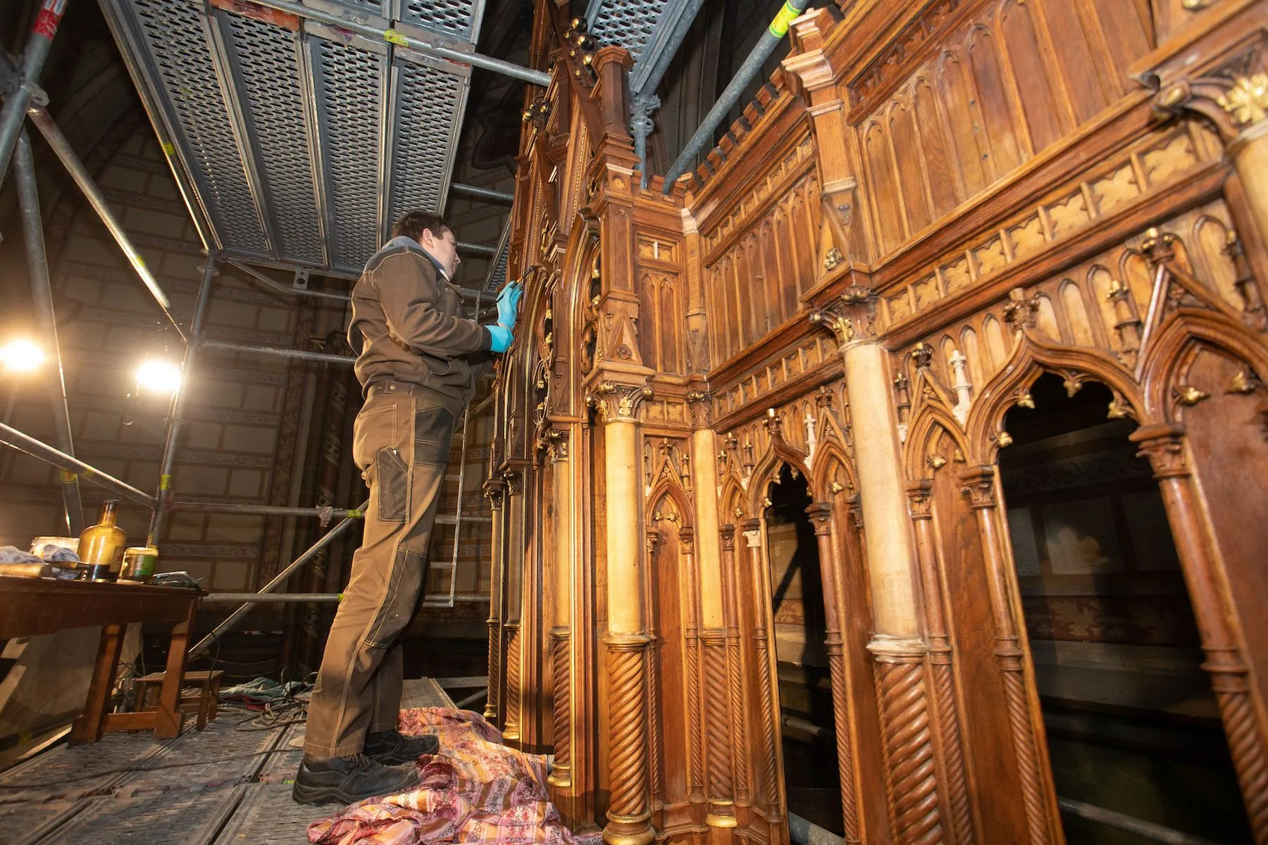 Altoriaus tvarkymo darbai