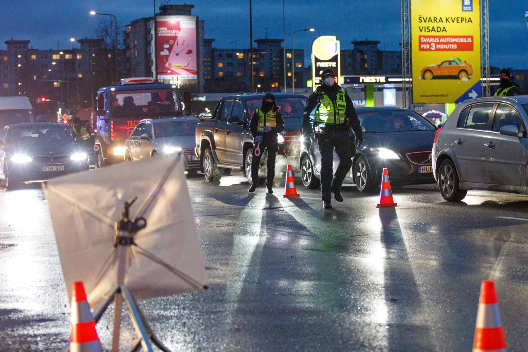 Policijos patikros punktai