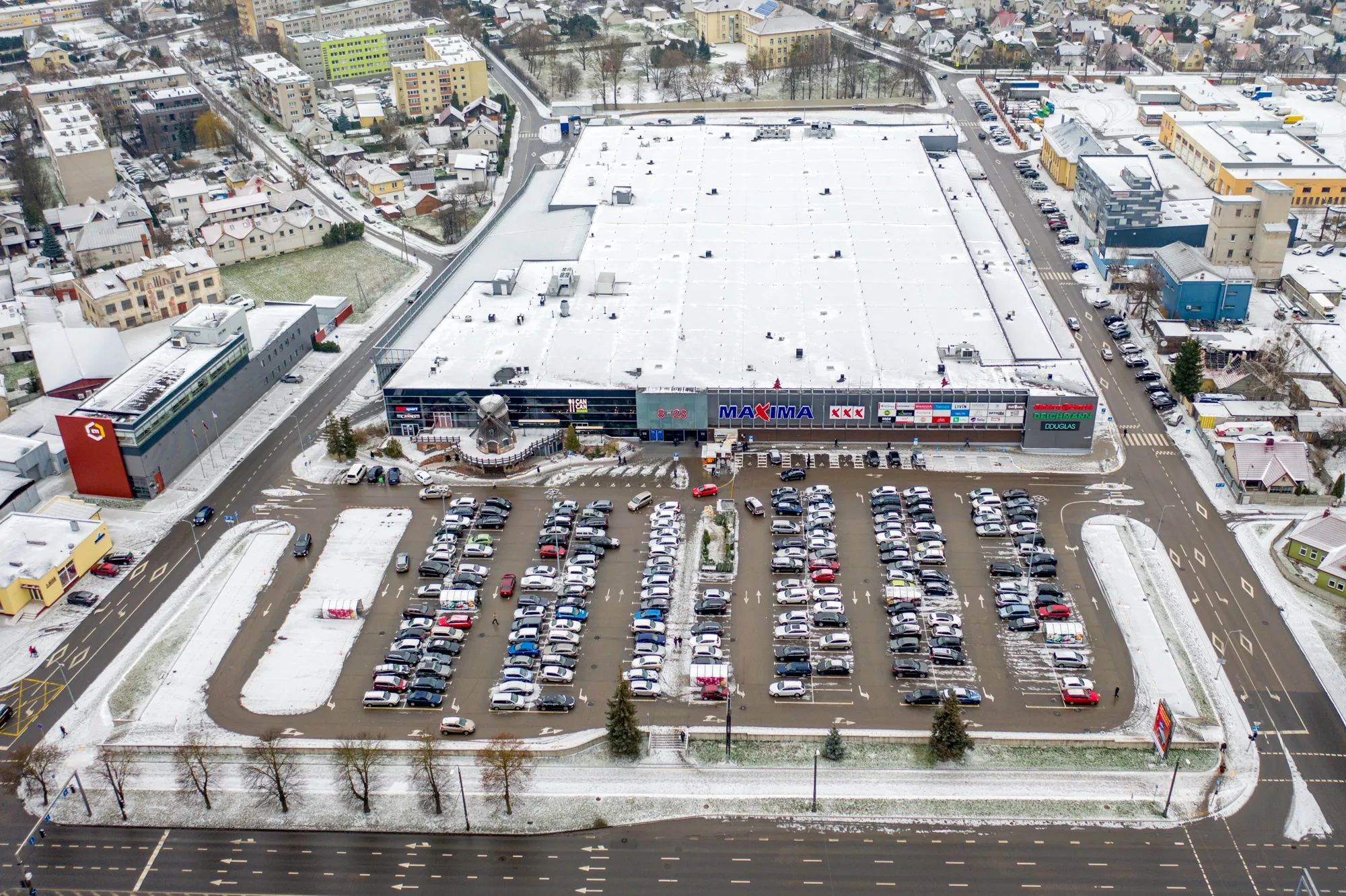 stovėjimo aikštelė, prekybos centras