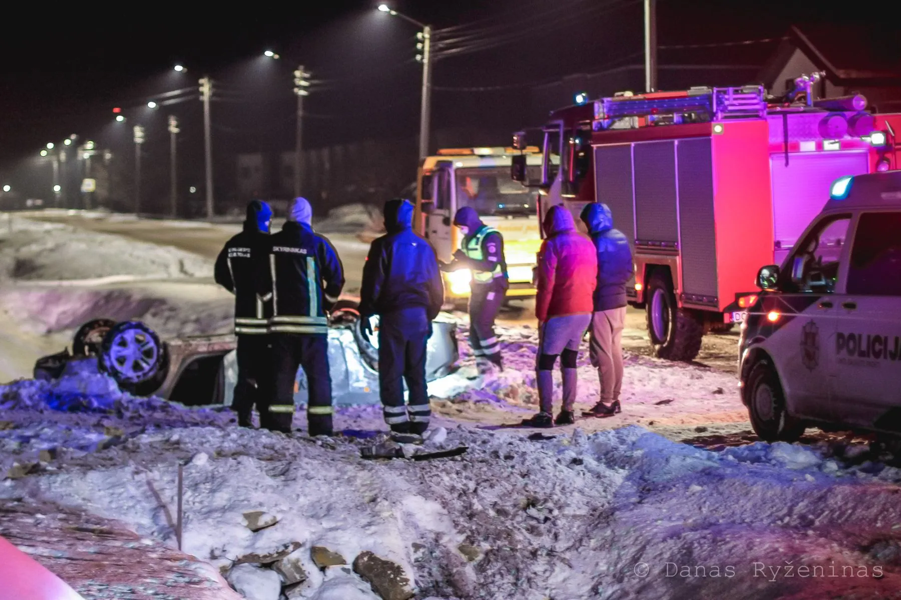 „Citybee“ avarija Seniavos plente