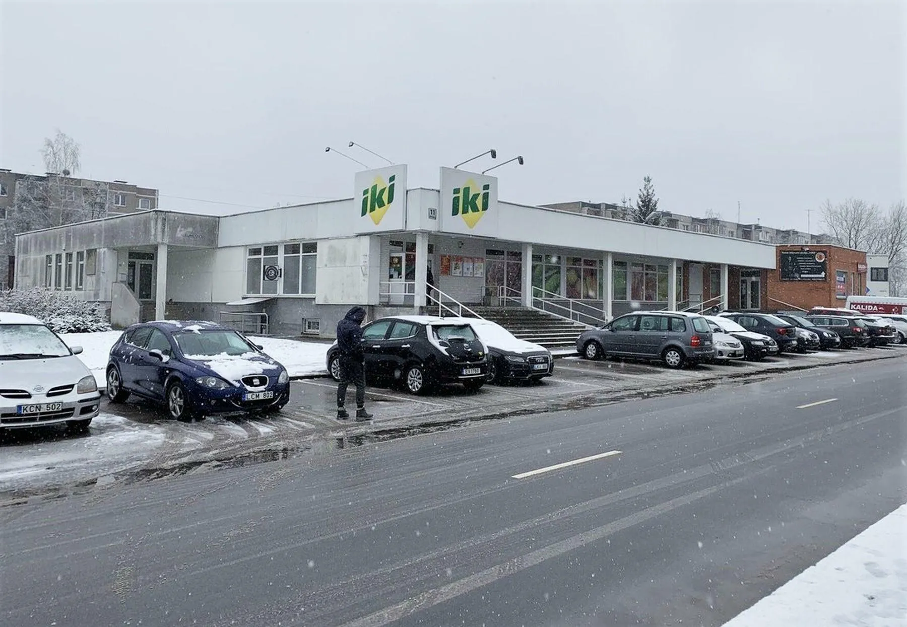 uždaryta „IKI“ parduotuvė Rietavo g.