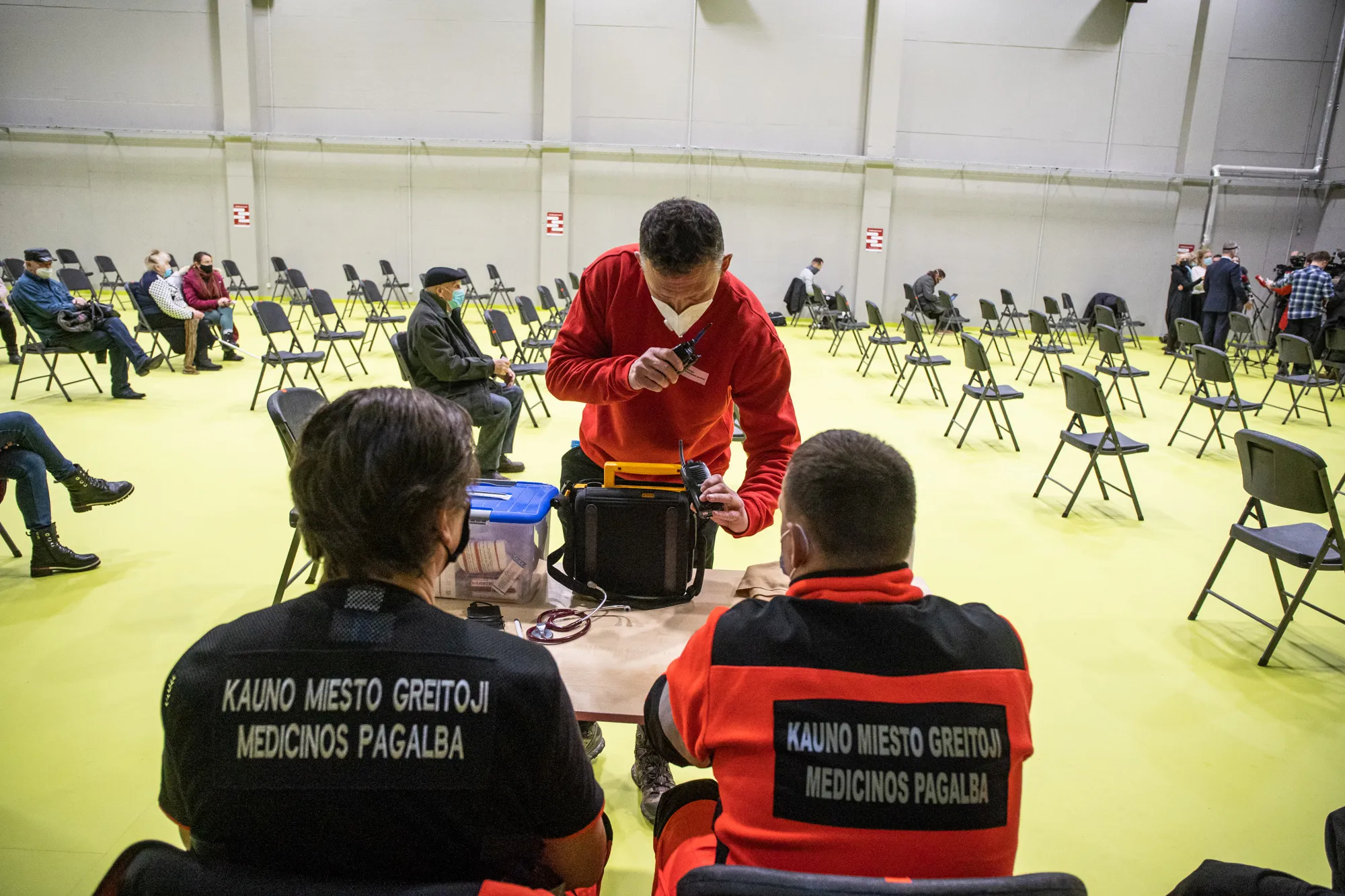 Atidarytas didžiausias Lietuvoje vakcinavimo centras