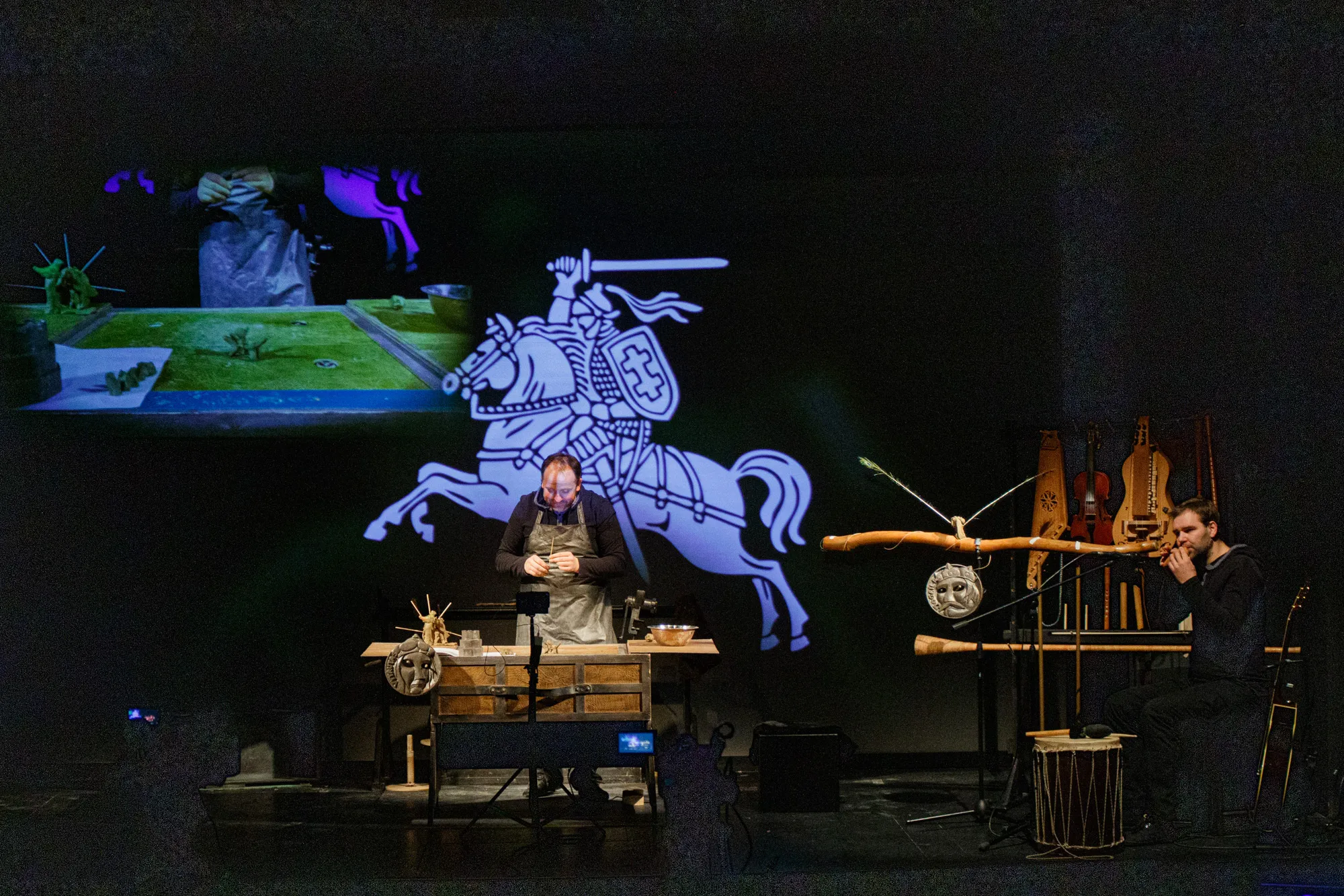 Lėlių teatro spektaklis Vasario 16-osios proga