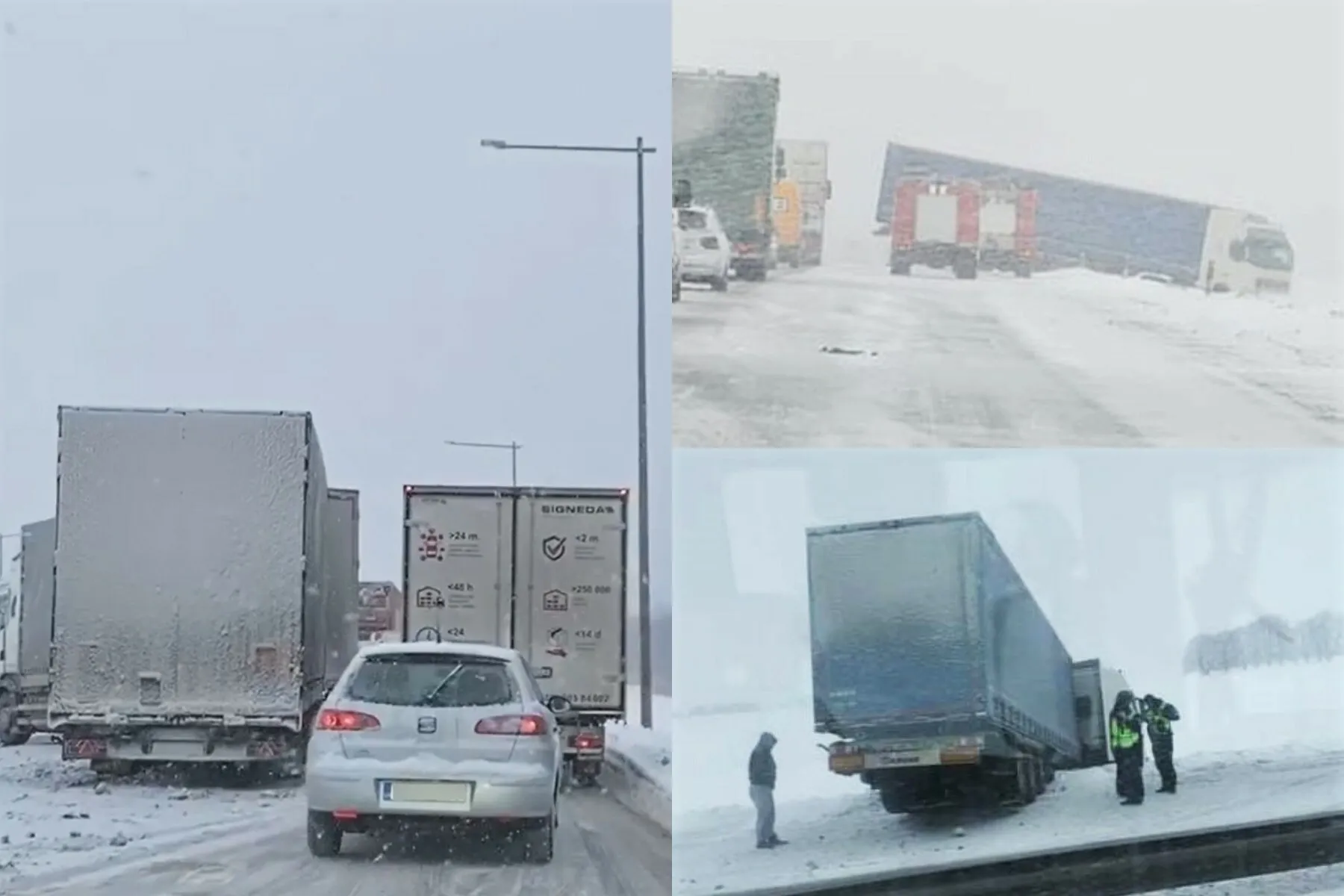 Sudėtingos eismo sąlygos aplink Kauną