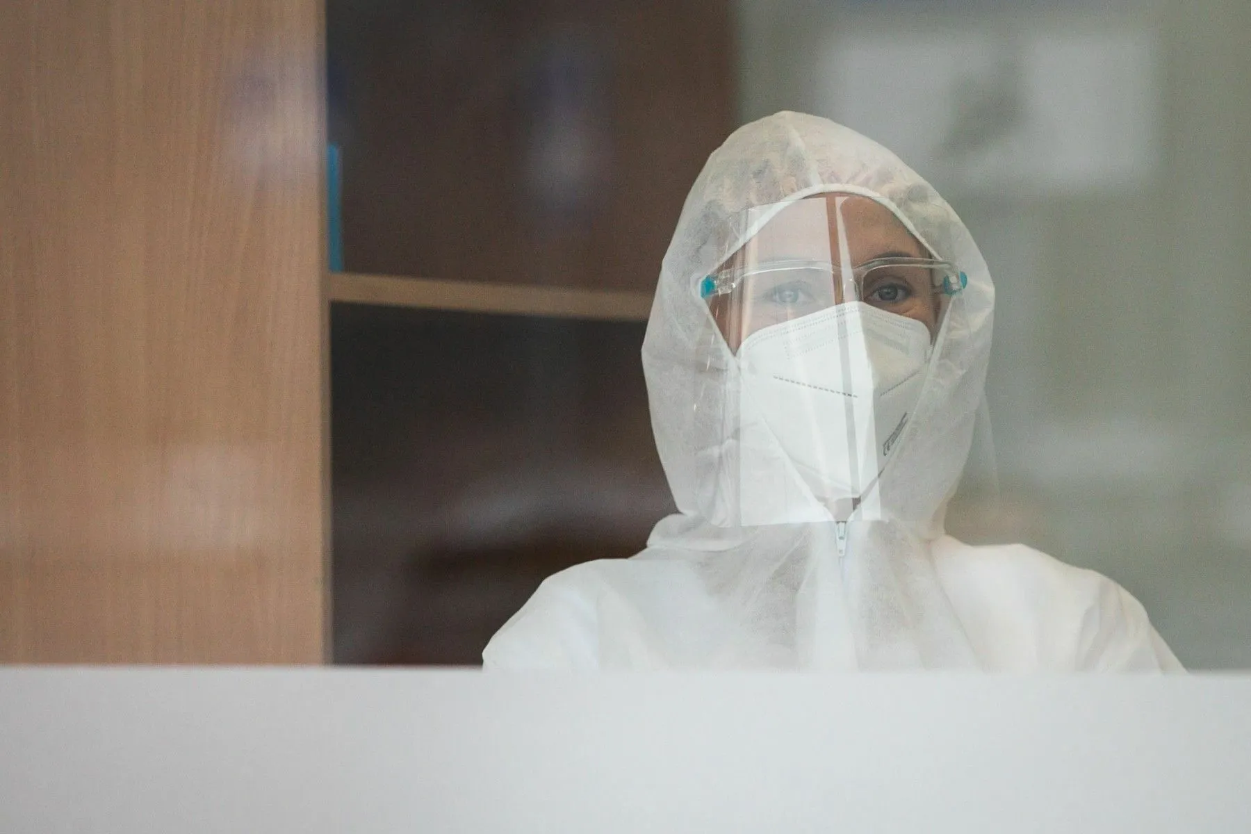 Koronaviruso testavimas Vilniau oro uoste / DELFI nuotr.