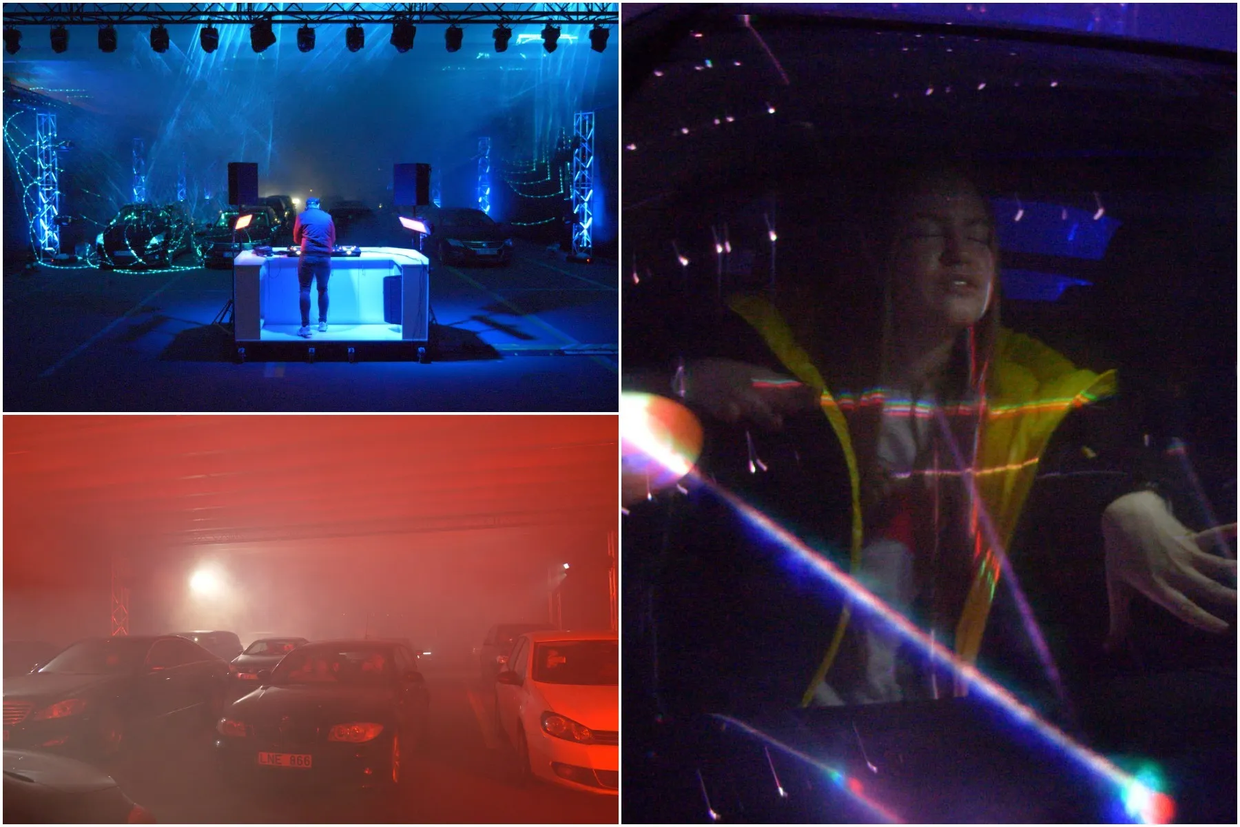 Pokarantininė diskoteka Nemuno saloje