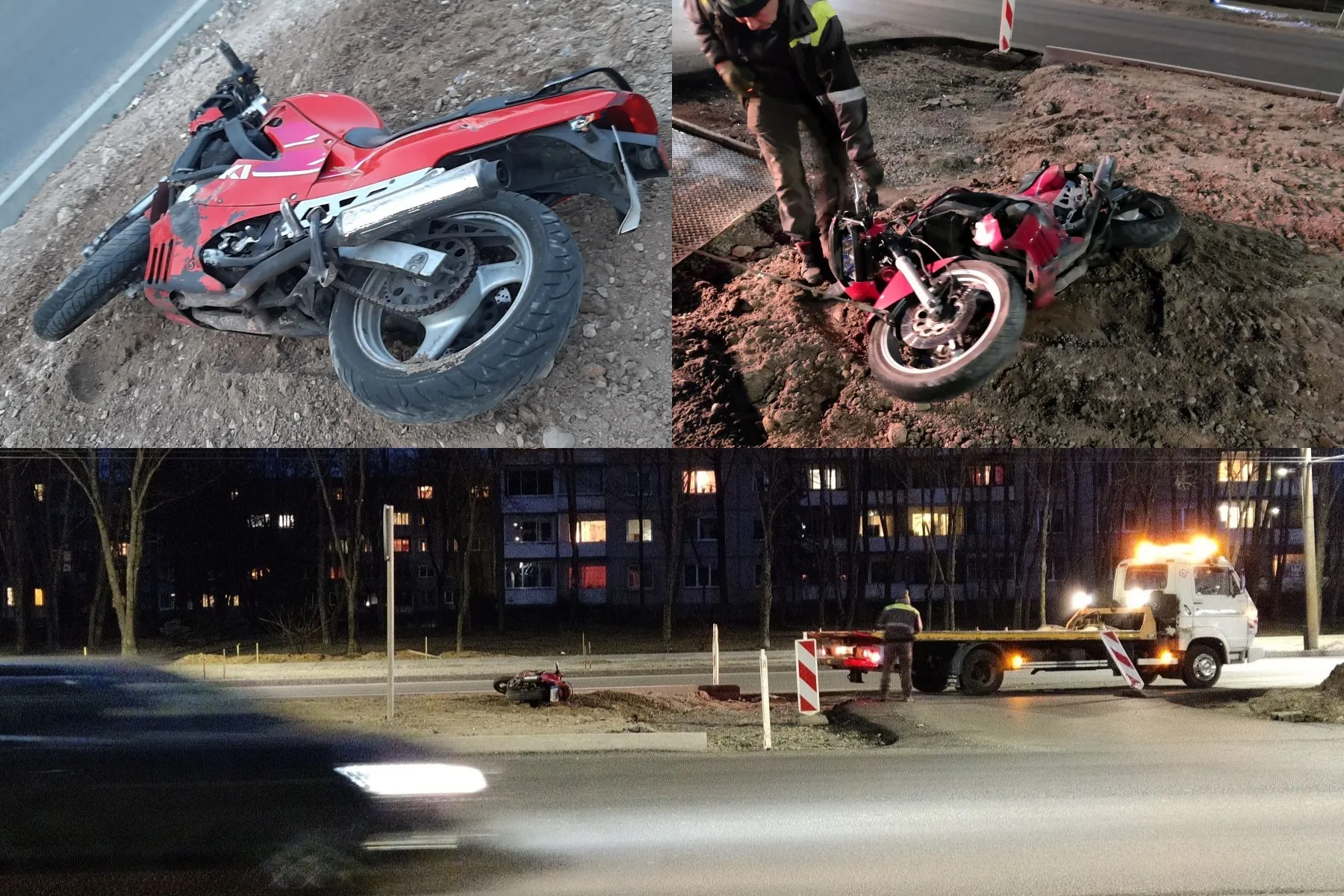 Motociklo avarija Taikos pr.