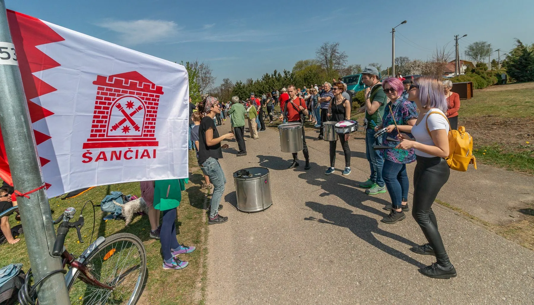 Kauno Šančių bendruomenės protestas / D. Petrulio nuotr.