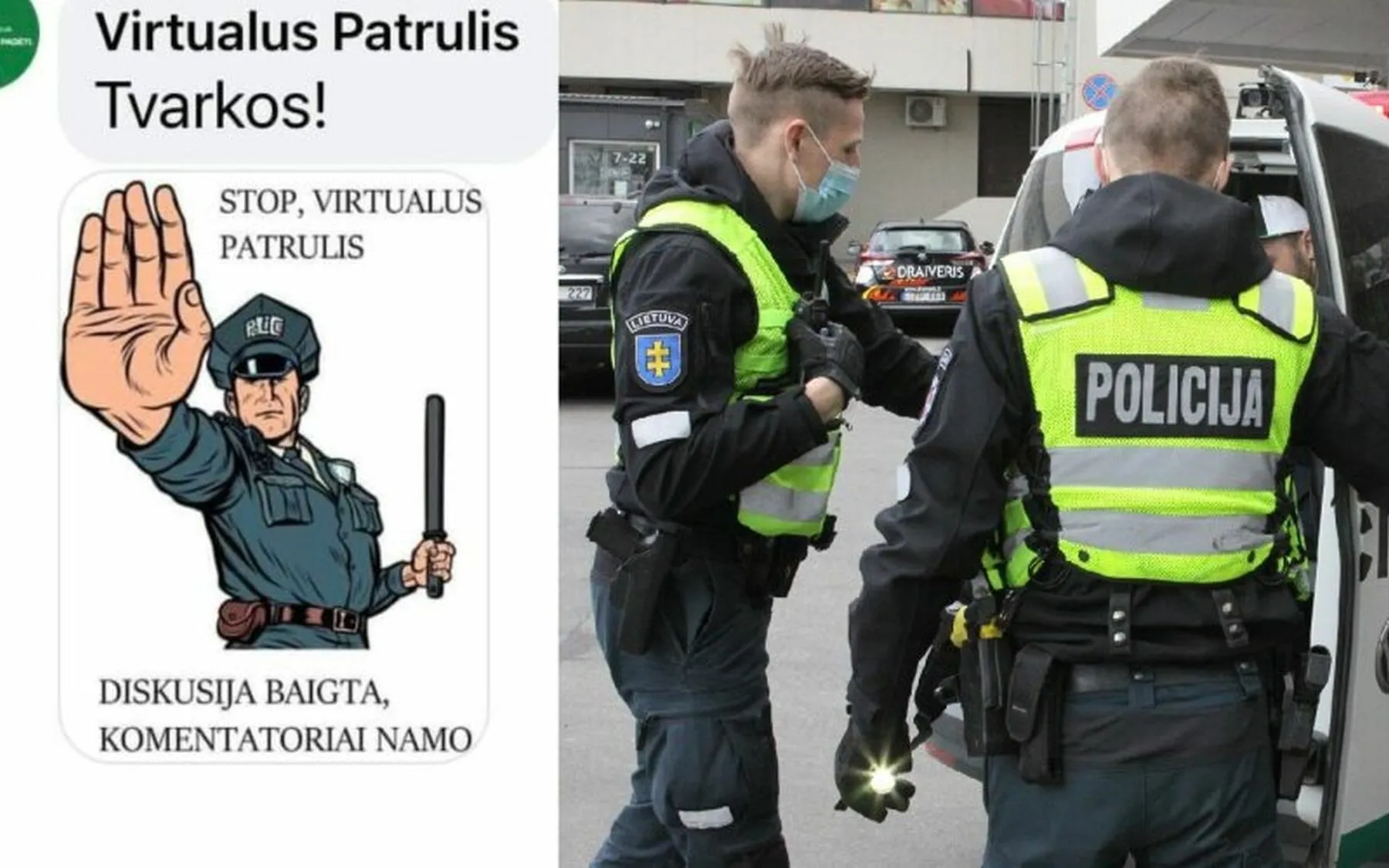 Virtualus patrulis internete