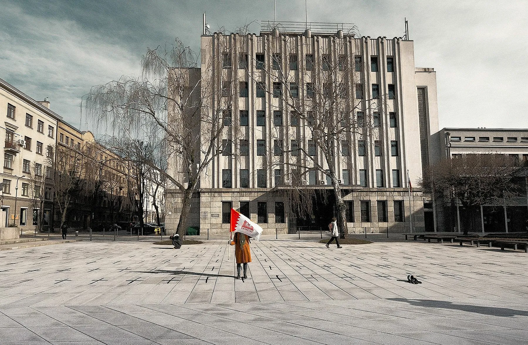 Protestas prie Kauno savivaldybės / Žemųjų Šančių bendruomenės „Facebook“ nuotr.