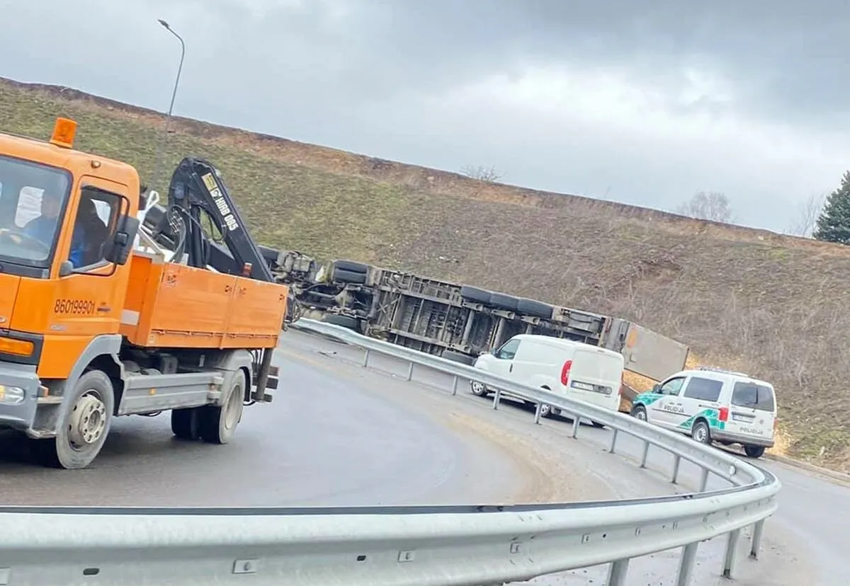 Avarija Ateities plente