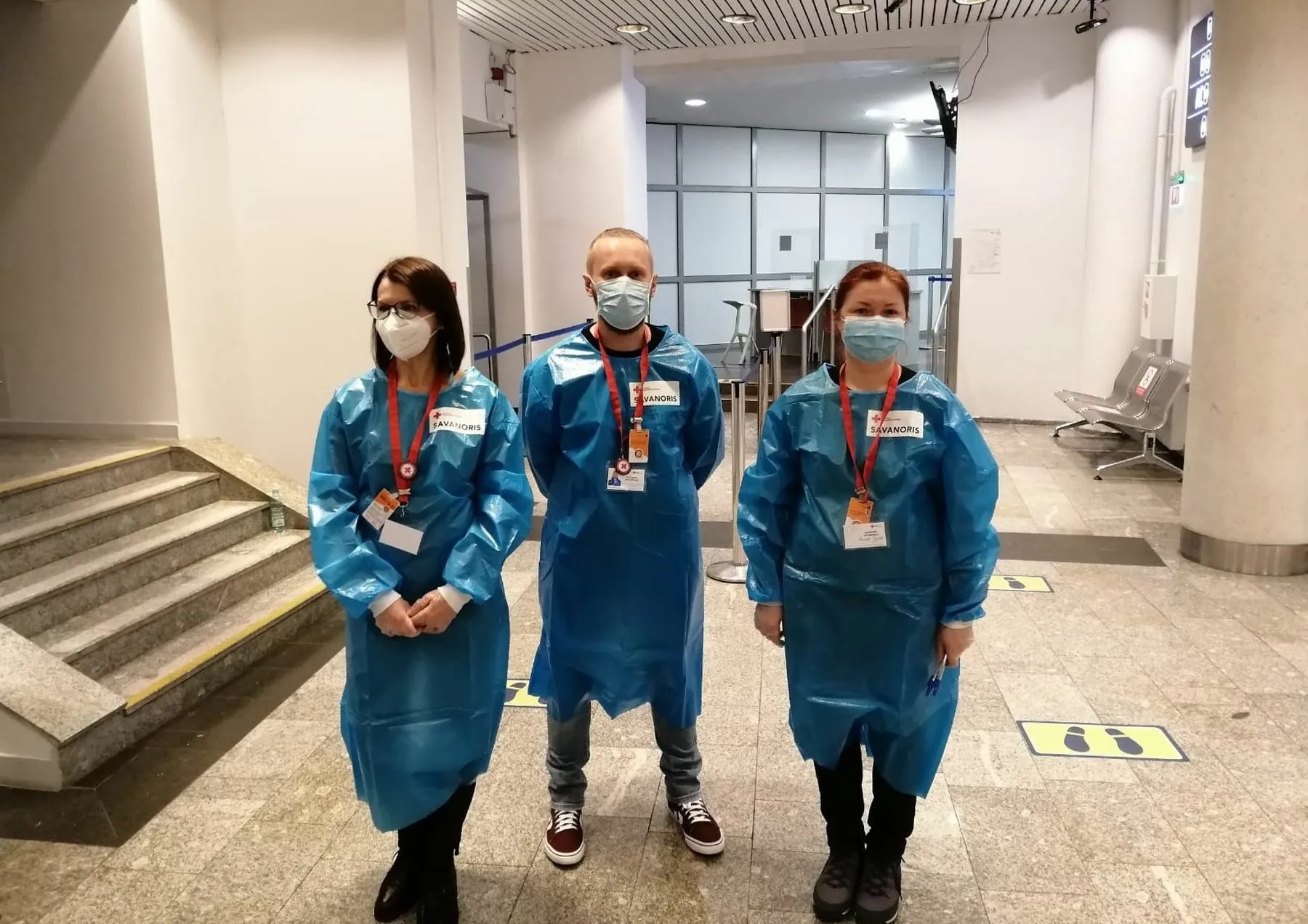 Raudonojo kryžiaus savanoriai