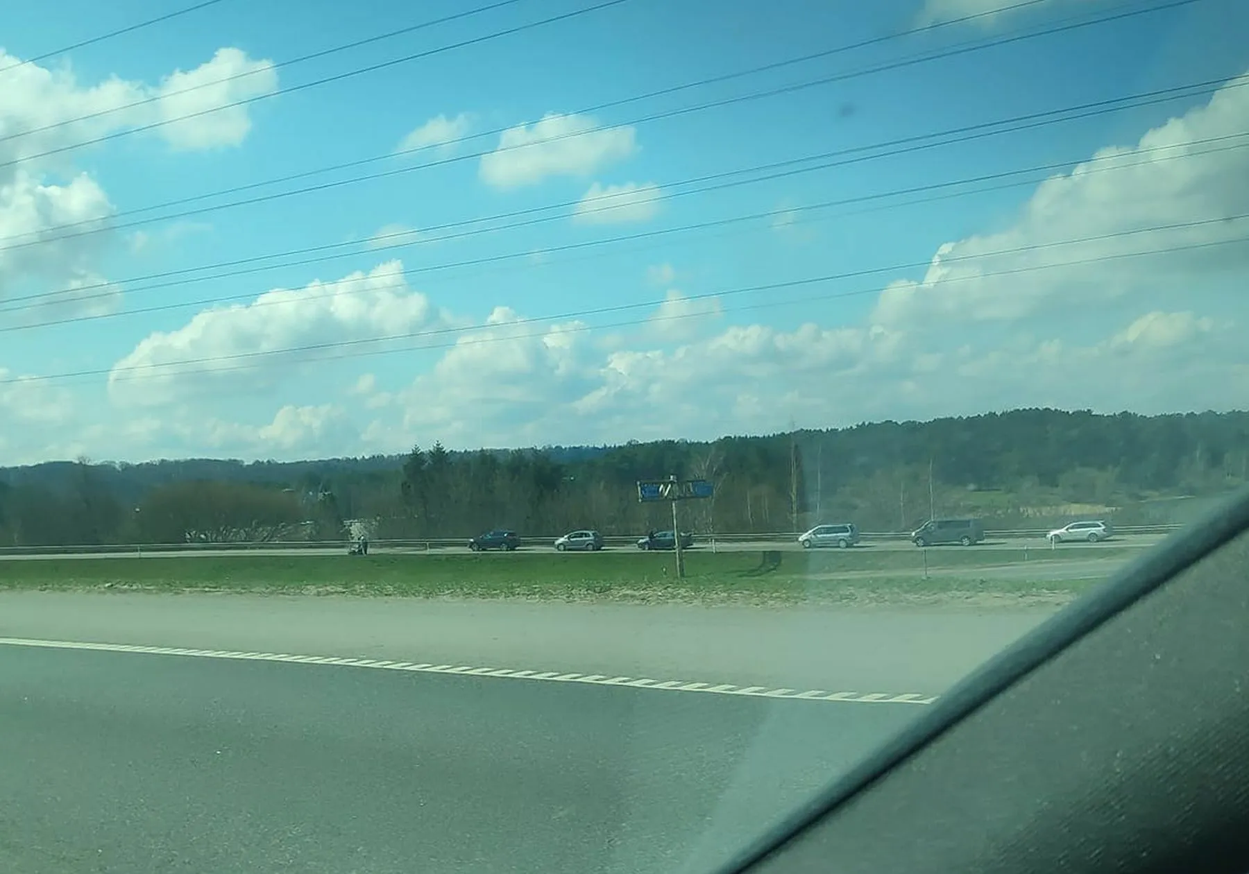 Motociklo avarija Vakariniame aplinkkelyje