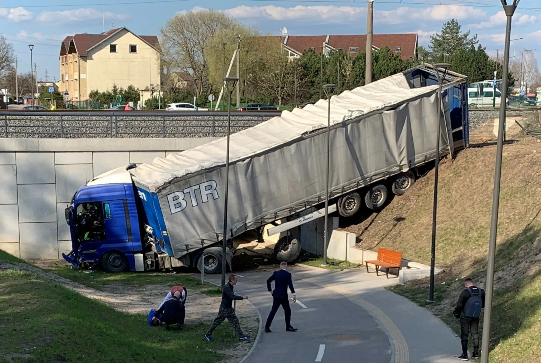 Avarija Amalių pervažoje