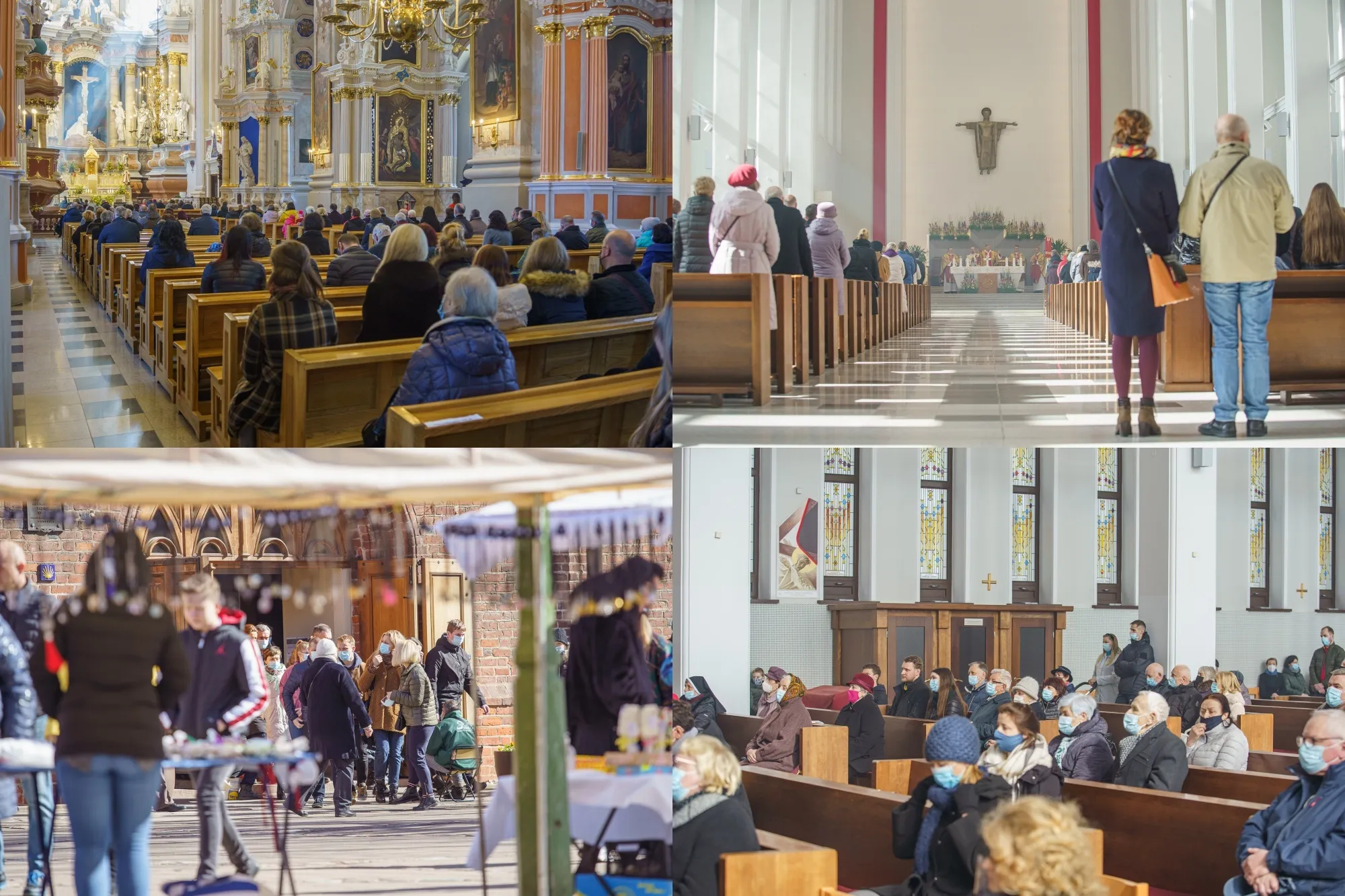 Velykų pamaldos bažnyčioje