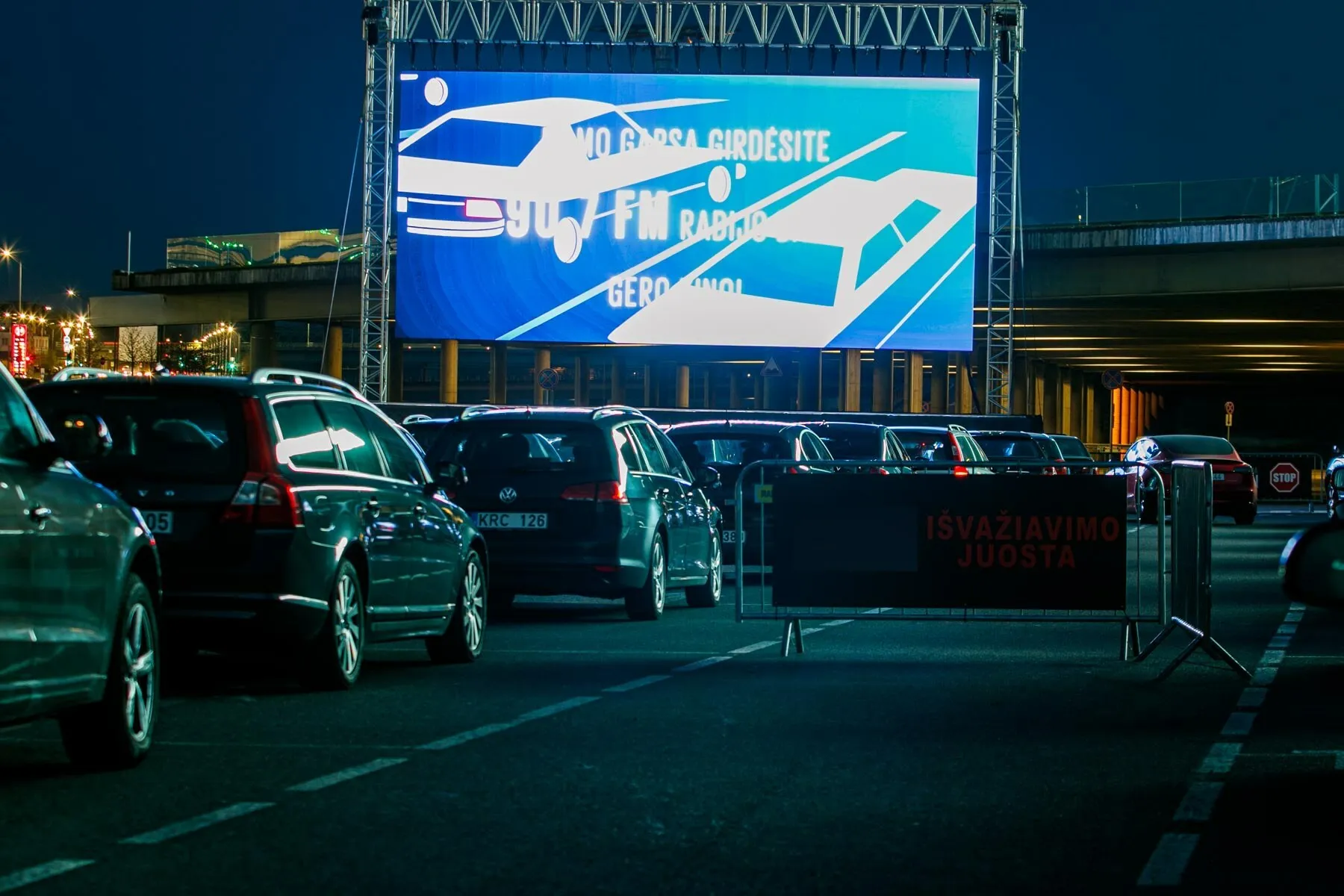 Drive-in kinas prie „Žalgirio“ arenos