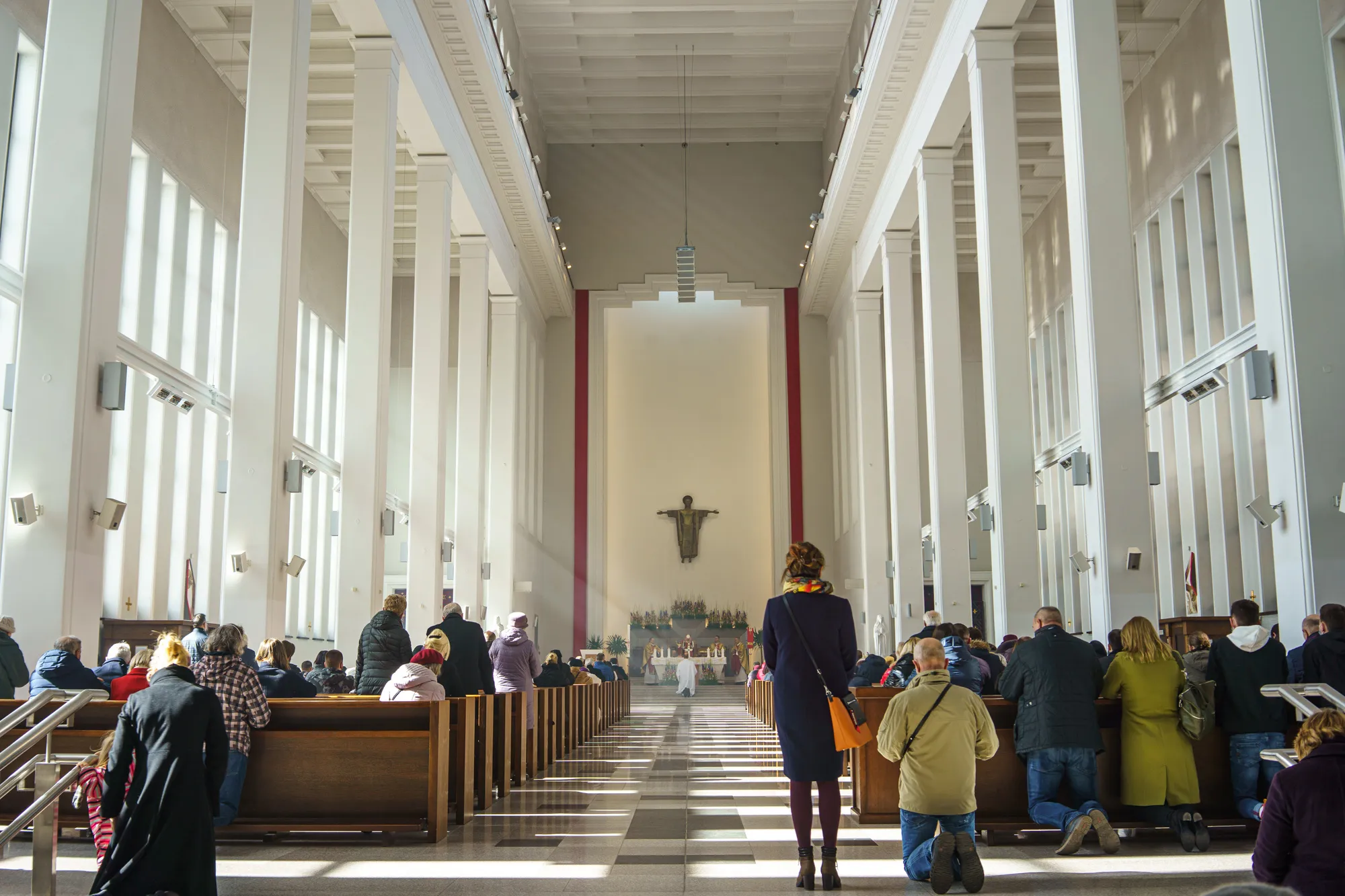 Velykų pamaldos bažnyčioje