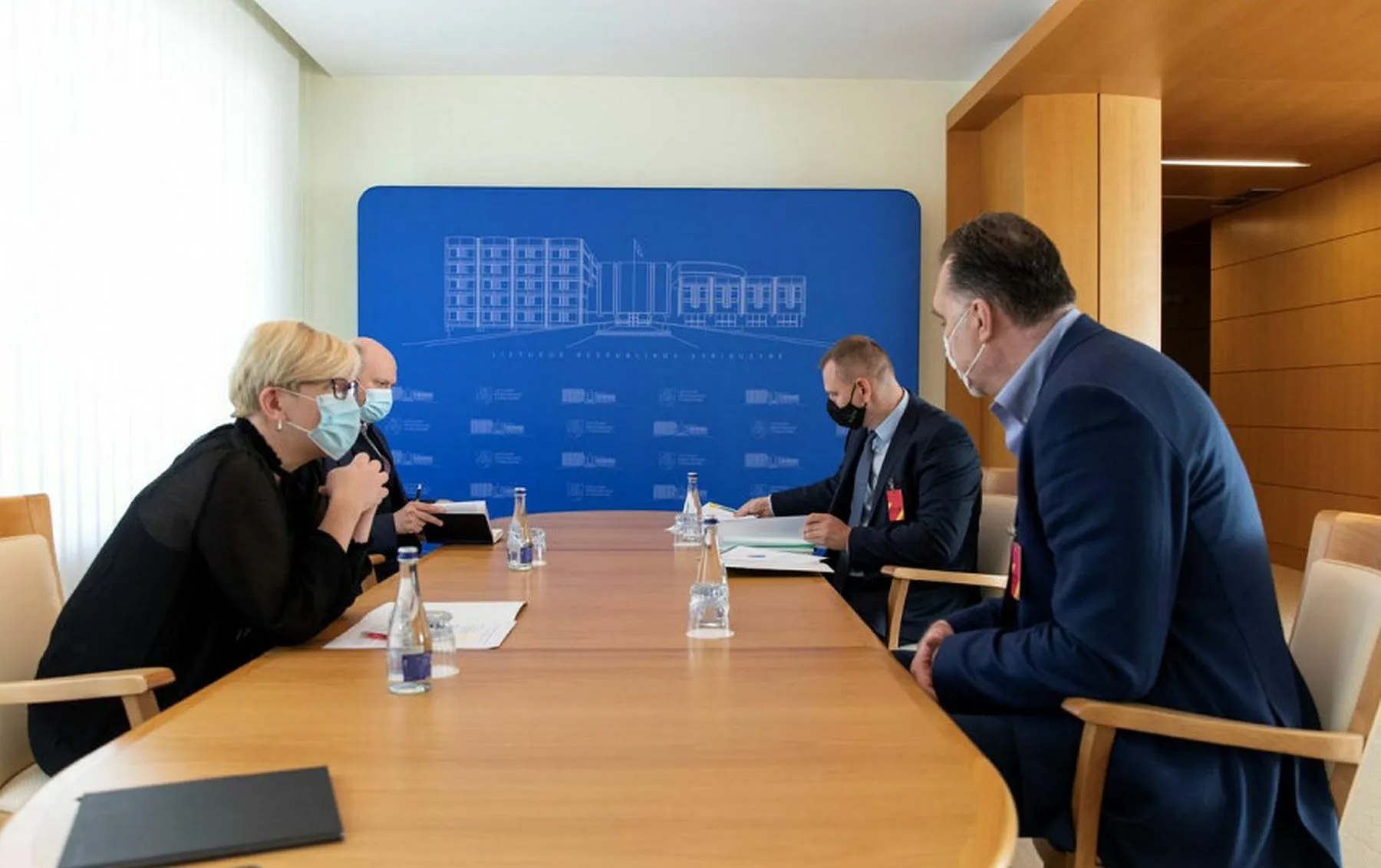 I. Šimonytė ir A. Sabonis