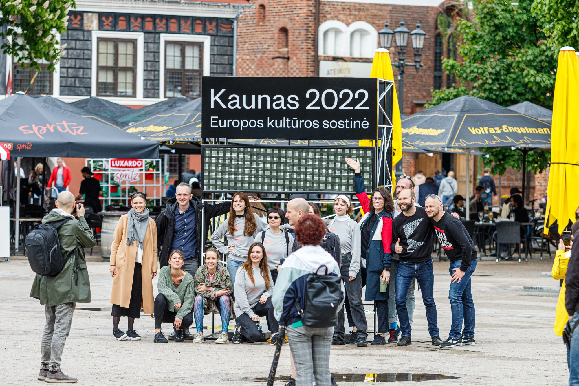 KEKS laikmatčio atidengimo ceremonija