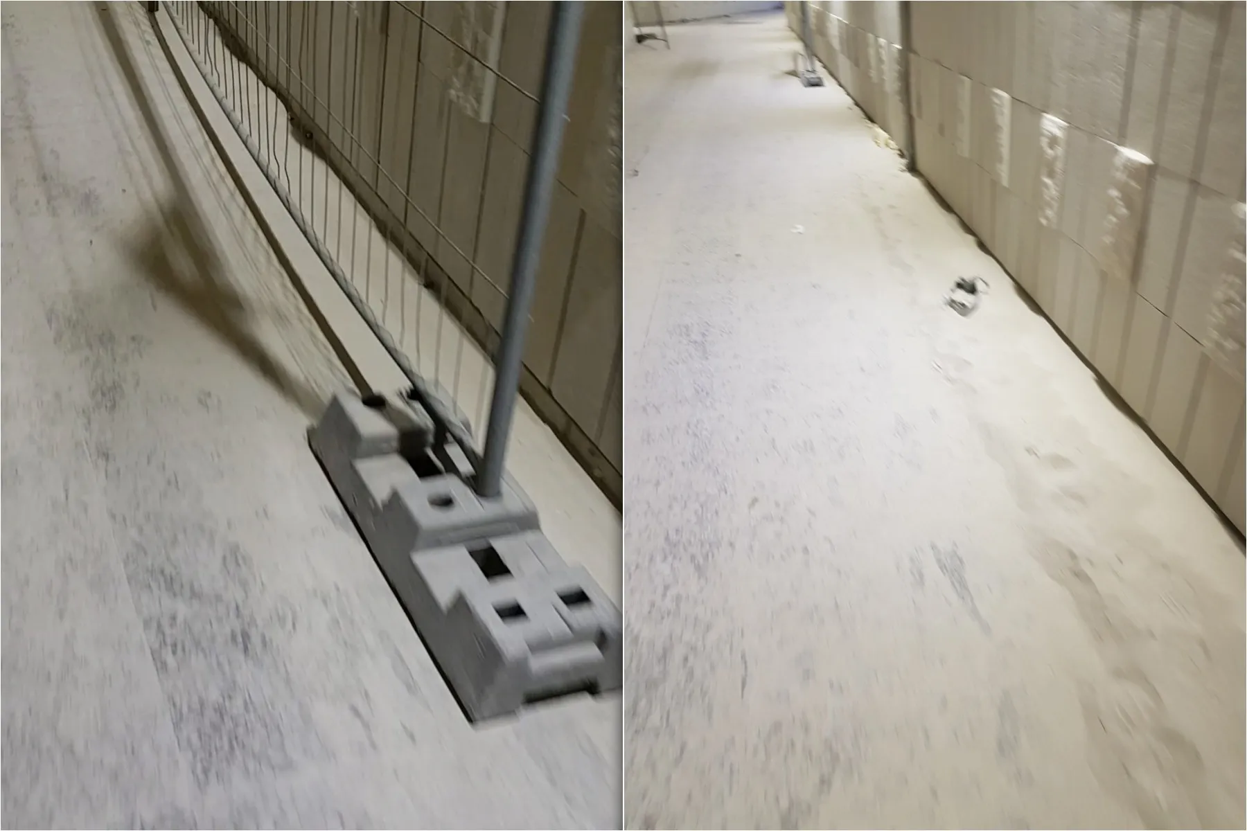 Dulkės tvarkomoje aklųjų požeminėje perėjoje