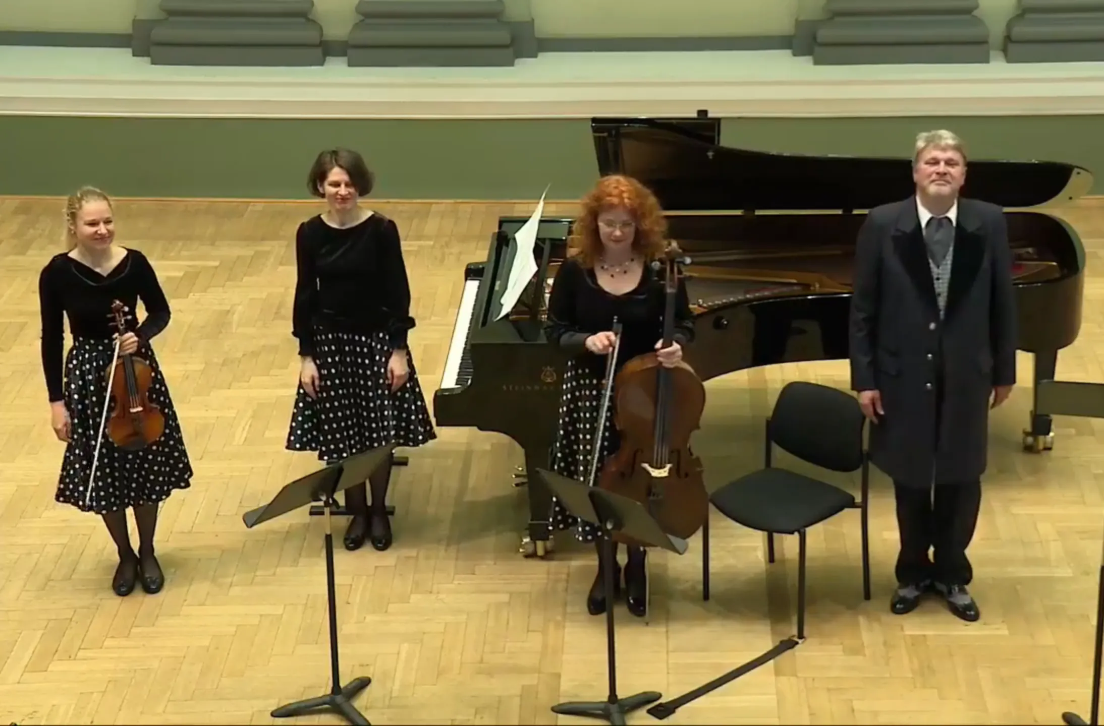 Kauno fortepijoninio trio pasirodymas