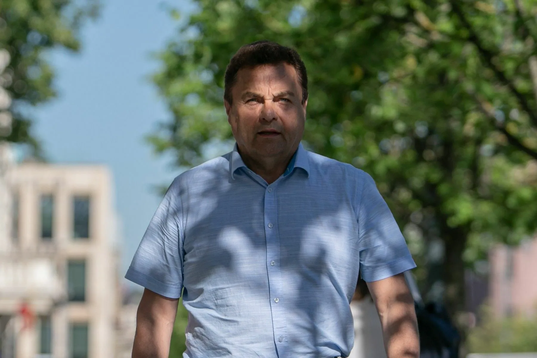 Petras Gražulis teisme / DELFI nuotr.