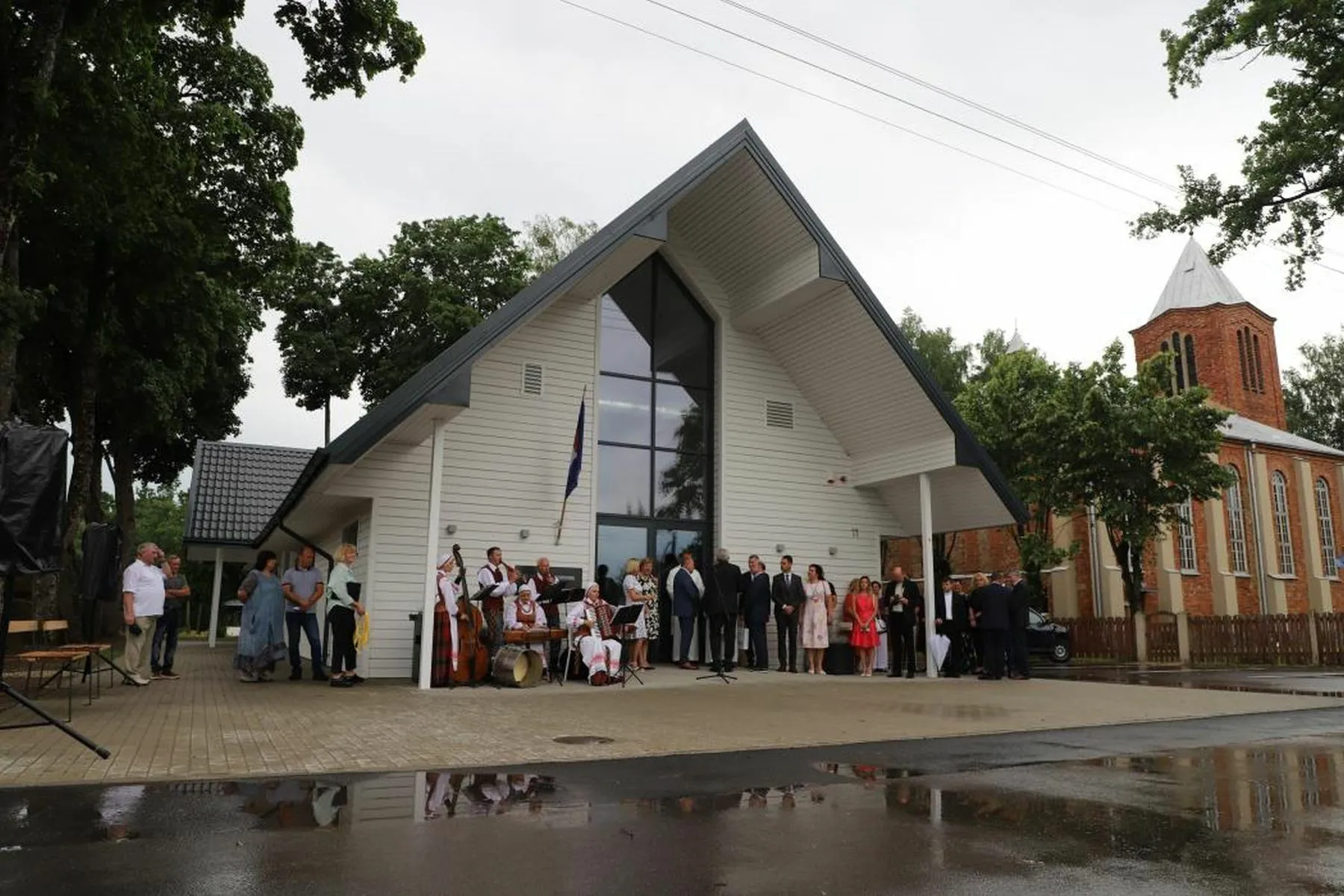 Zapyškio bendruomenės namai / Kauno rajono savivaldybės nuotr.
