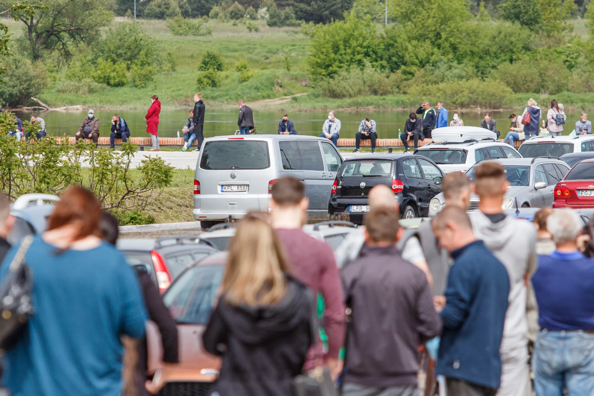 Masinis žmonių vakcinavimas Kauno rajone