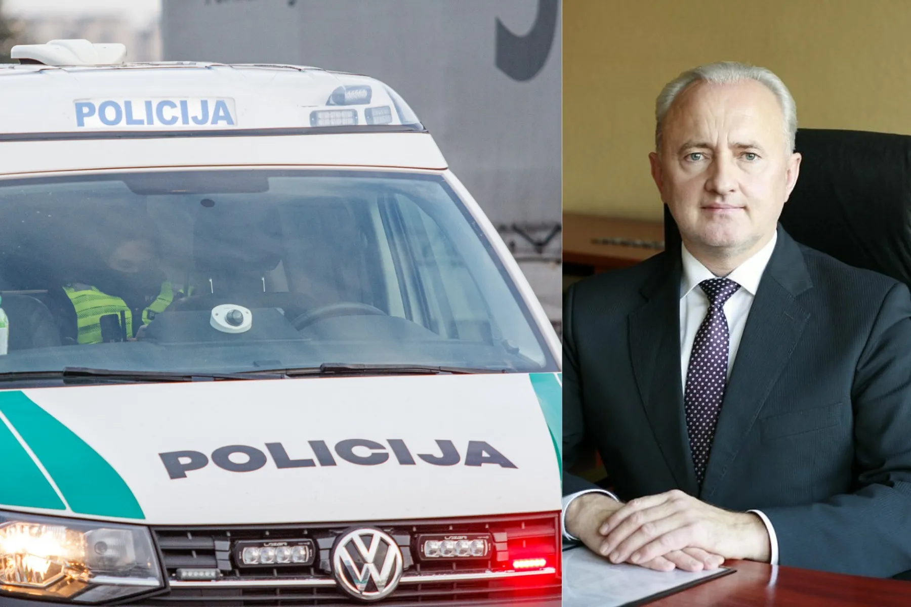 Neblaivus Arūnas Daugėla prie vairo