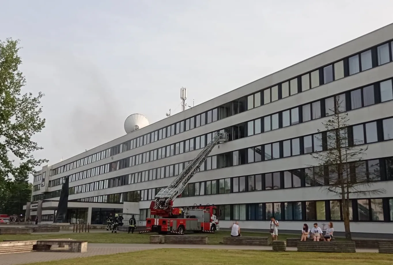 Gaisras KTU fakultete