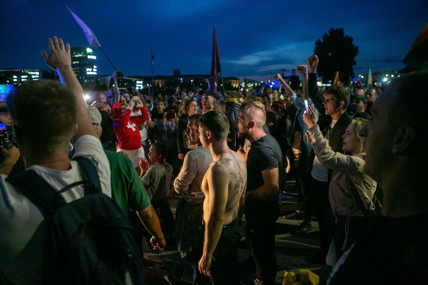 Riaušės prie Seimo / DELFI nuotr.