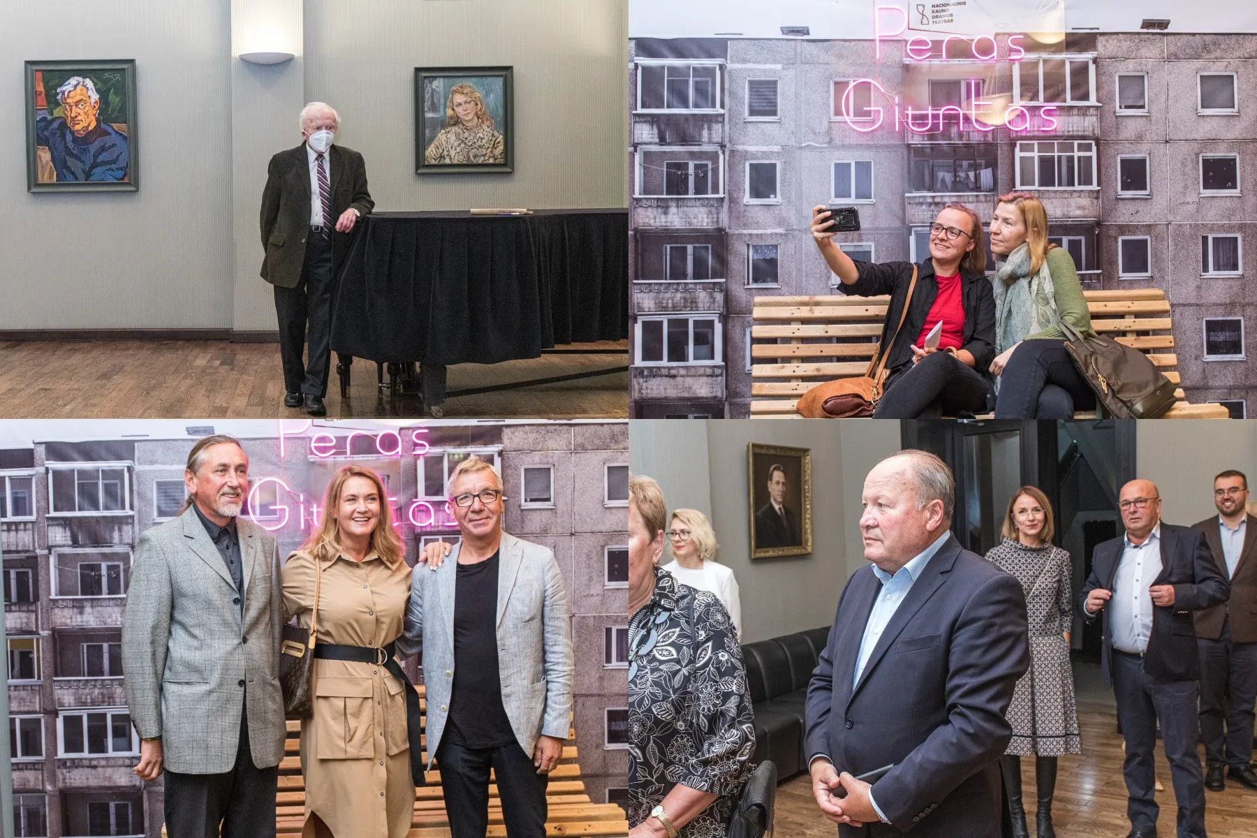 Spektaklio „Peras Giuntas“ premjera