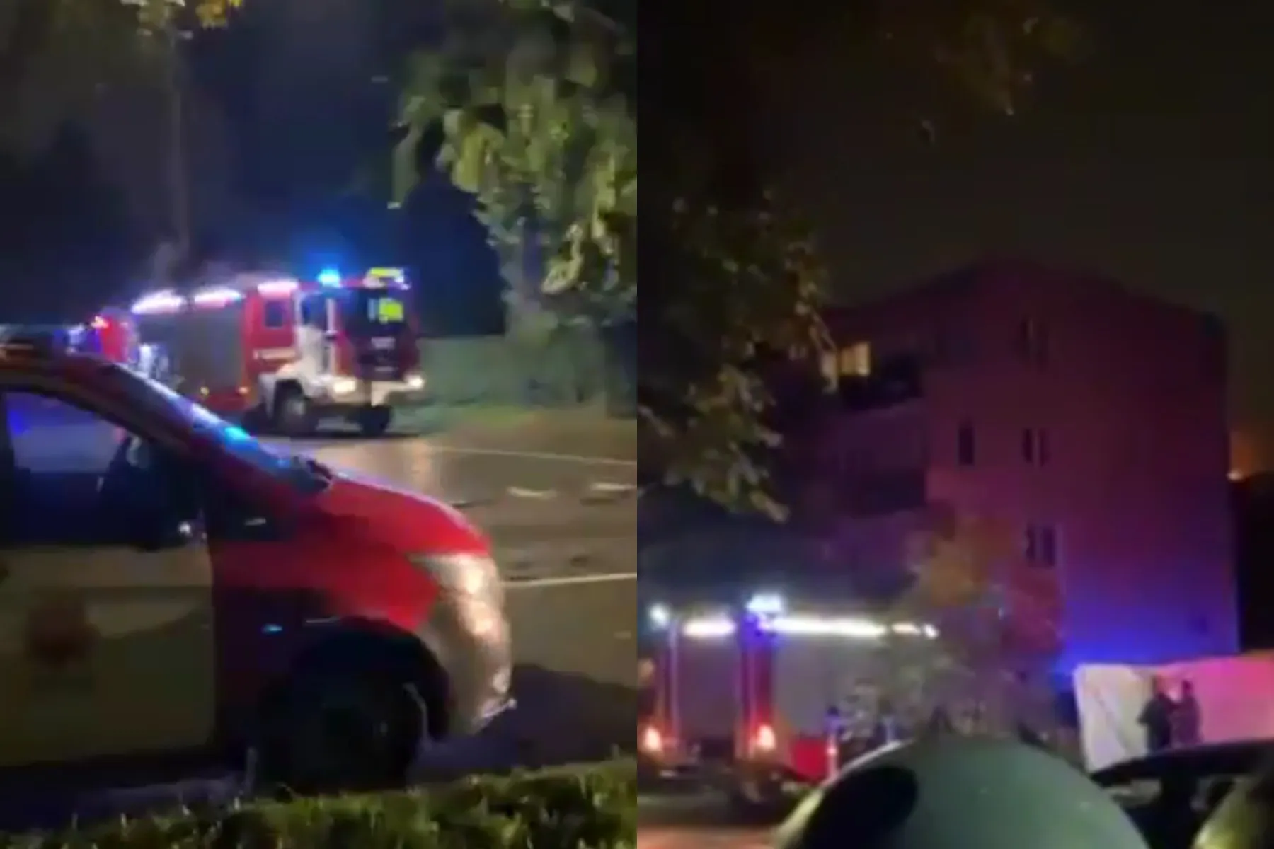 Gaisras Basanavičiaus alėjoje