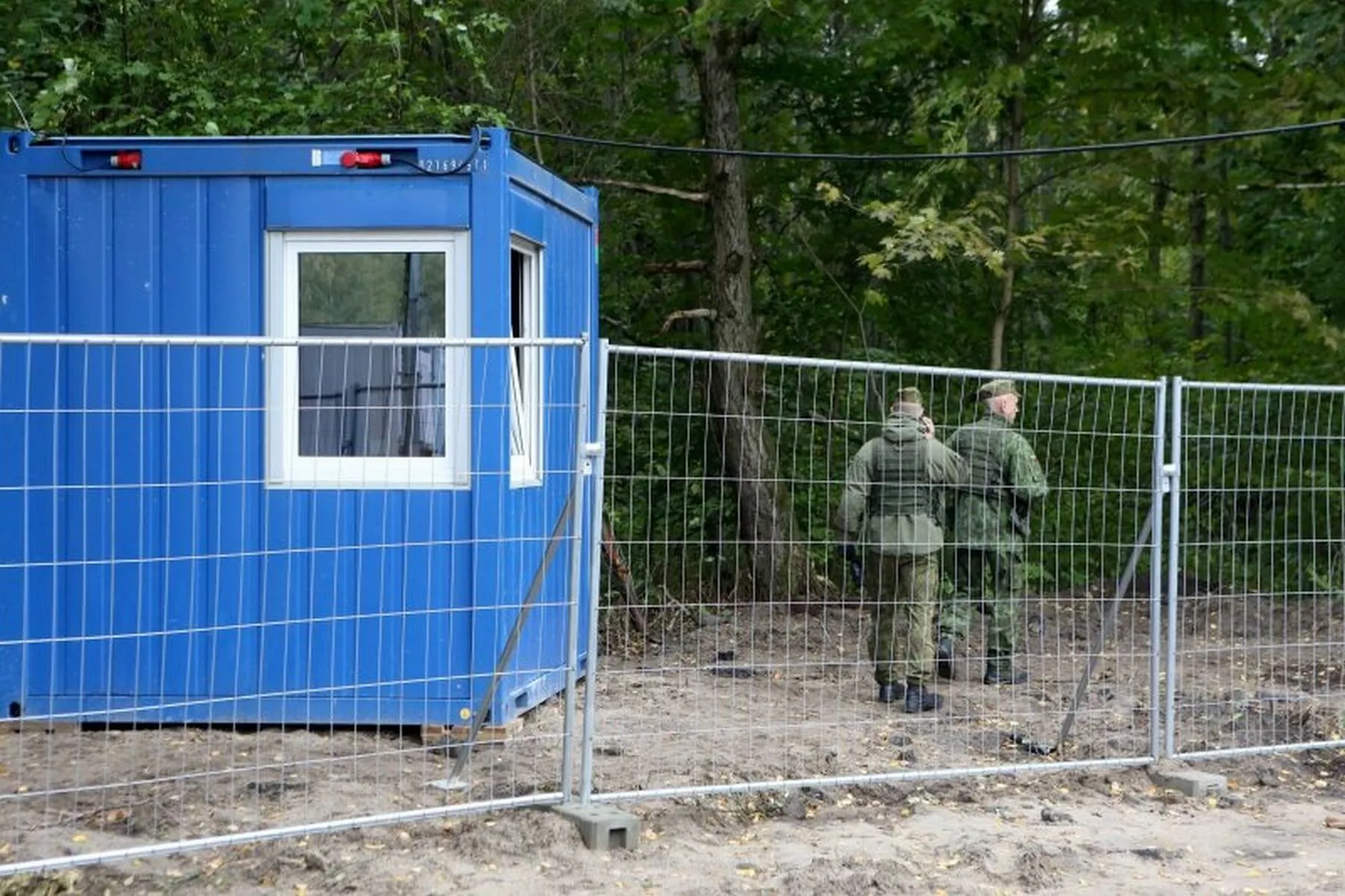 Ruklos pabėgėlių priėmimo centras / DELFI nuotr.