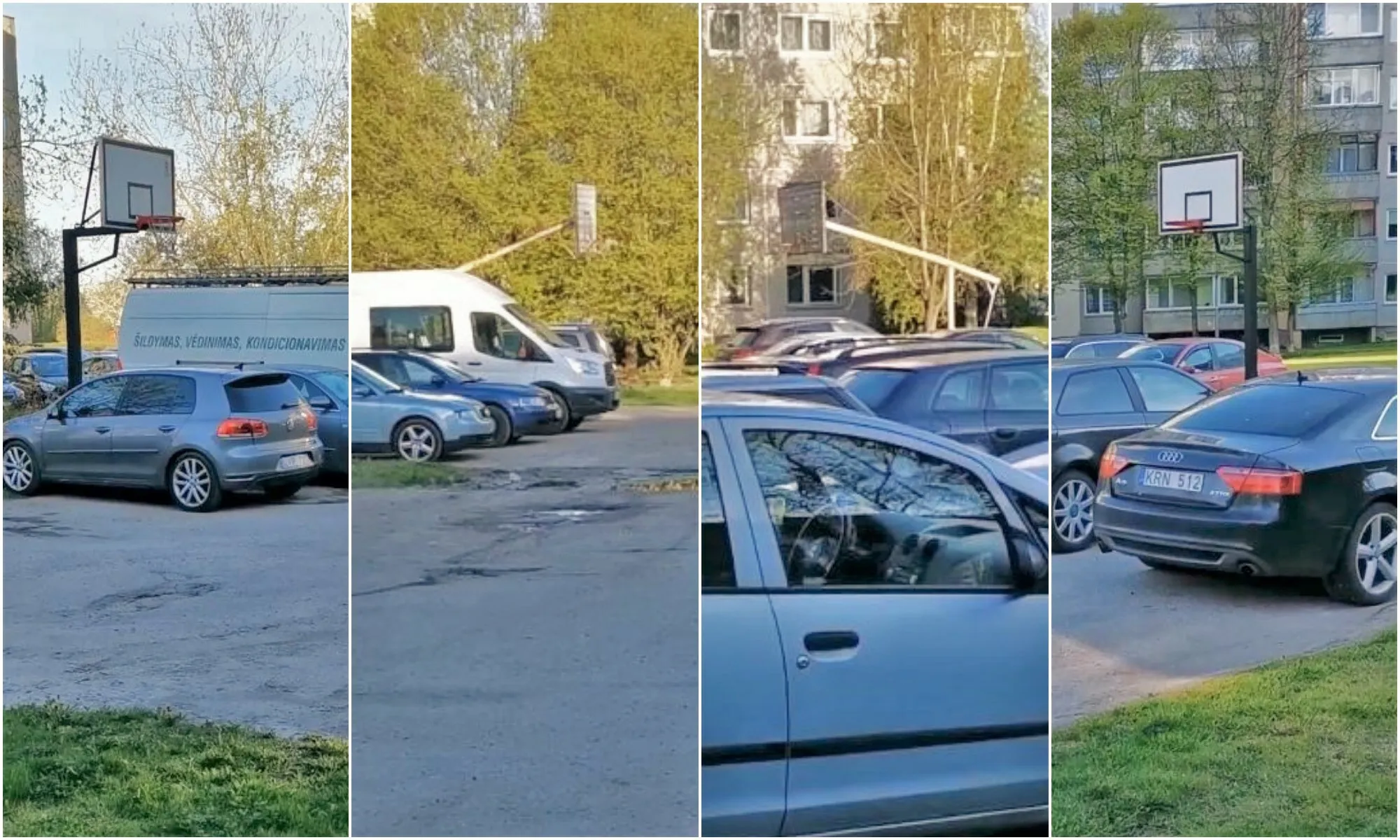 Krepšinio aikštelės Šilainiuose