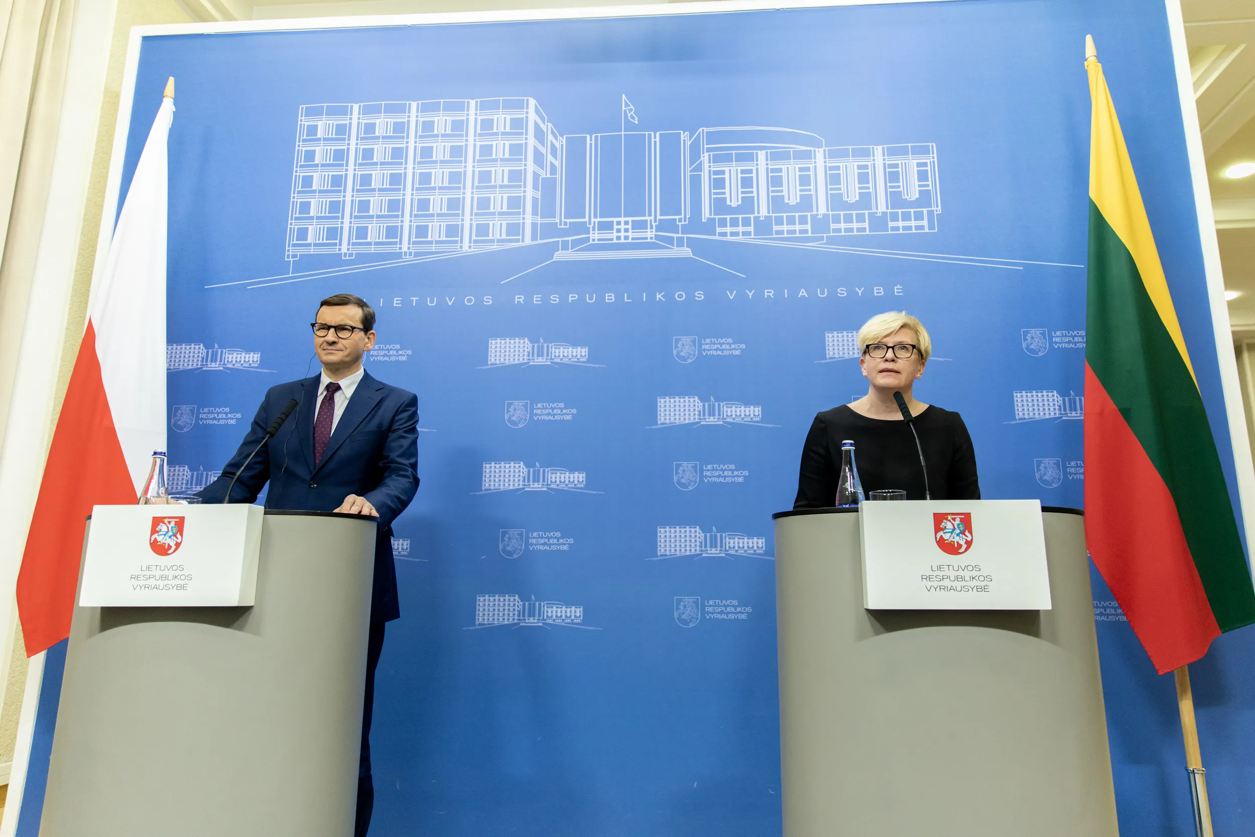 I. Šimonytės susitikimas su M. Moraveckiu