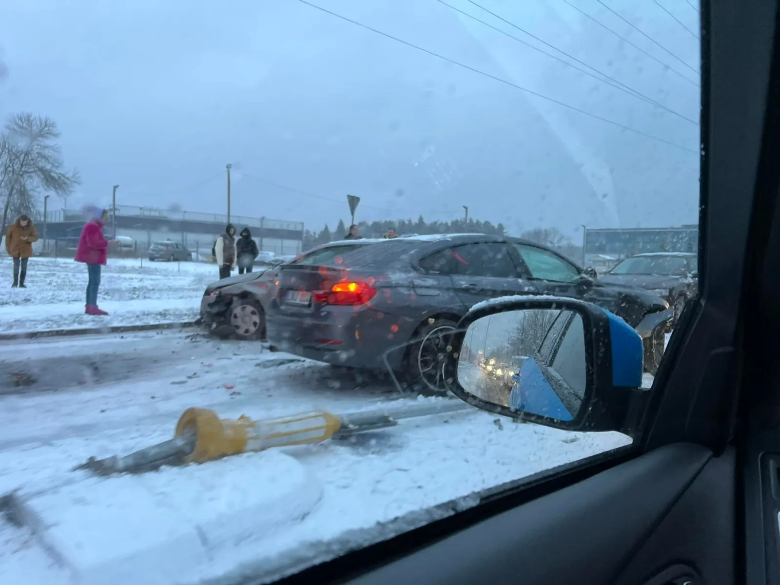 Po pirmojo sniego pasipylė avarijos / „Kas vyksta Kaune“ grupės nuotr.